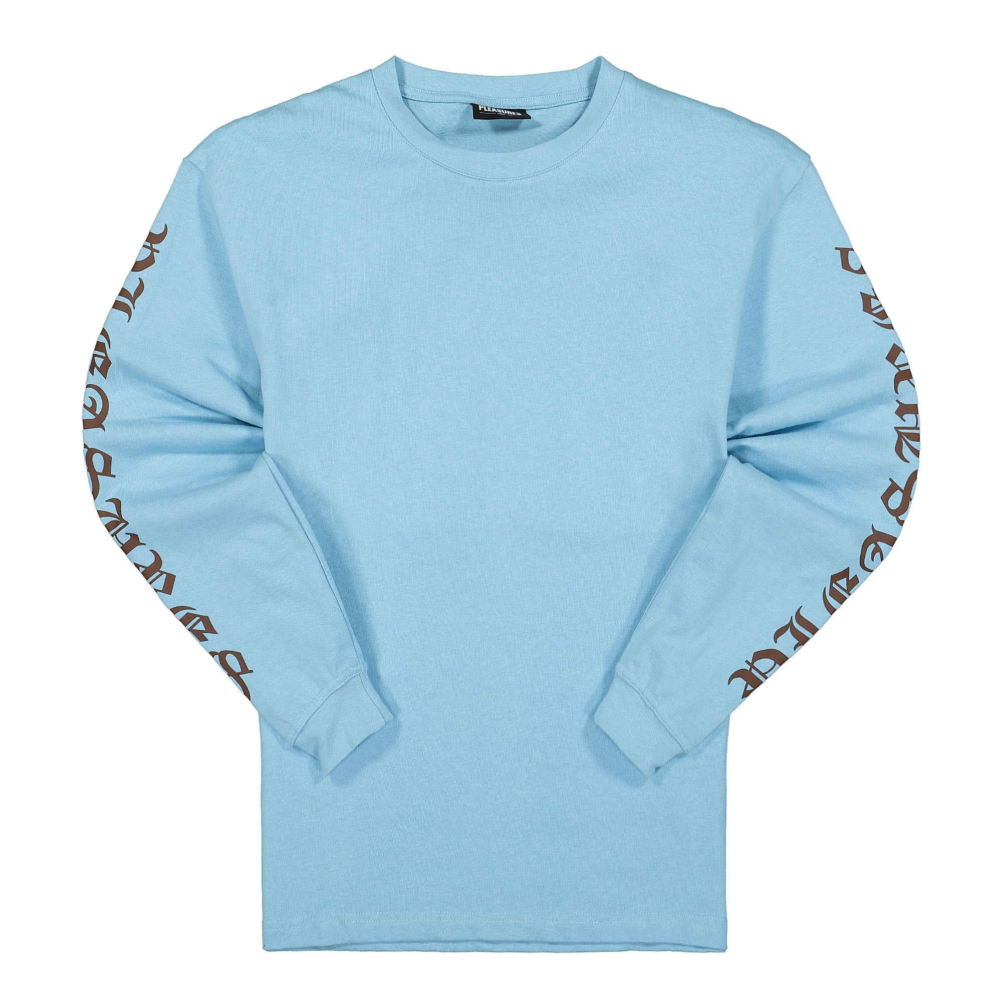 Pleasures Old E Heavyweight Long Sleeve Blue Longsleeves P21F029 | Overkill