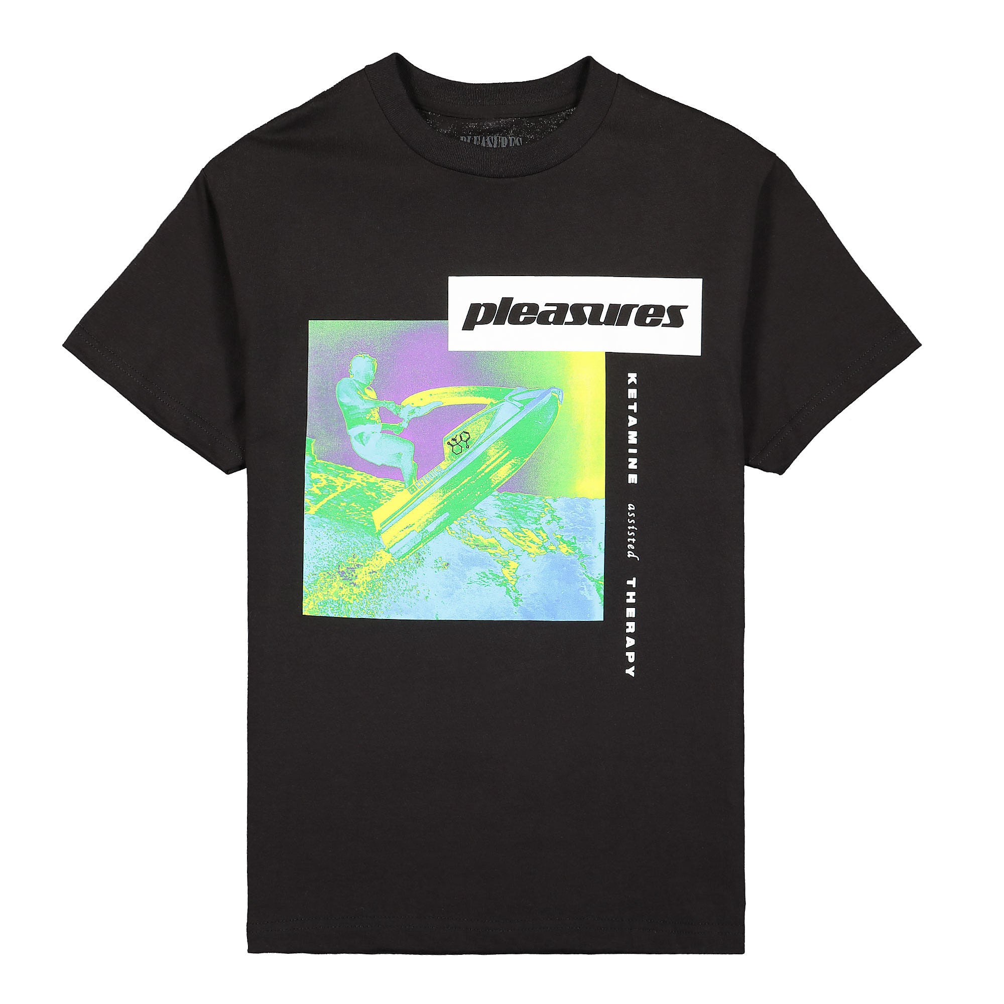 Pleasures K Hole T-Shirt Black T-Shirts P21F038 | Overkill