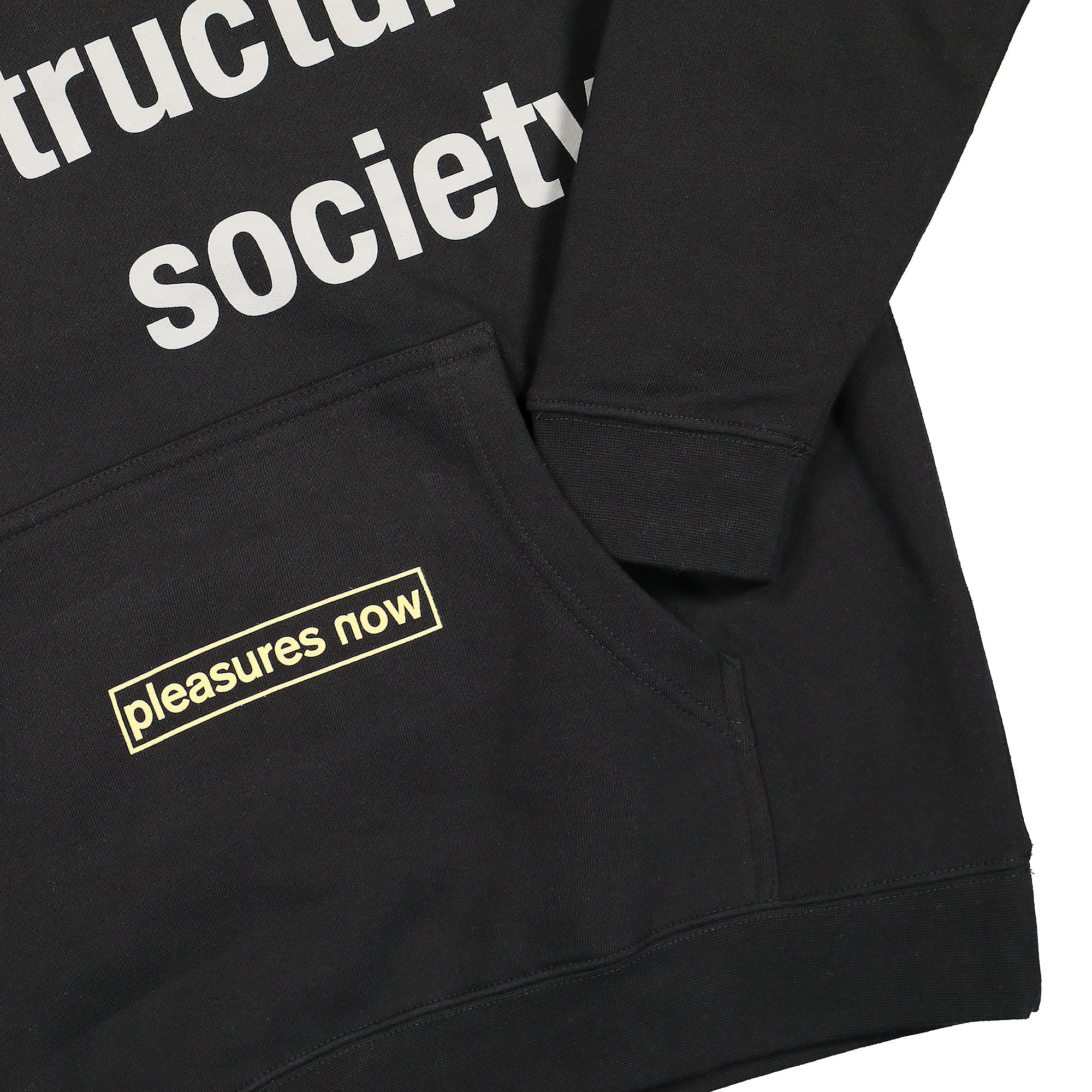 Pleasures Internet Hoody Black Hoodies Detailfoto | Overkill
