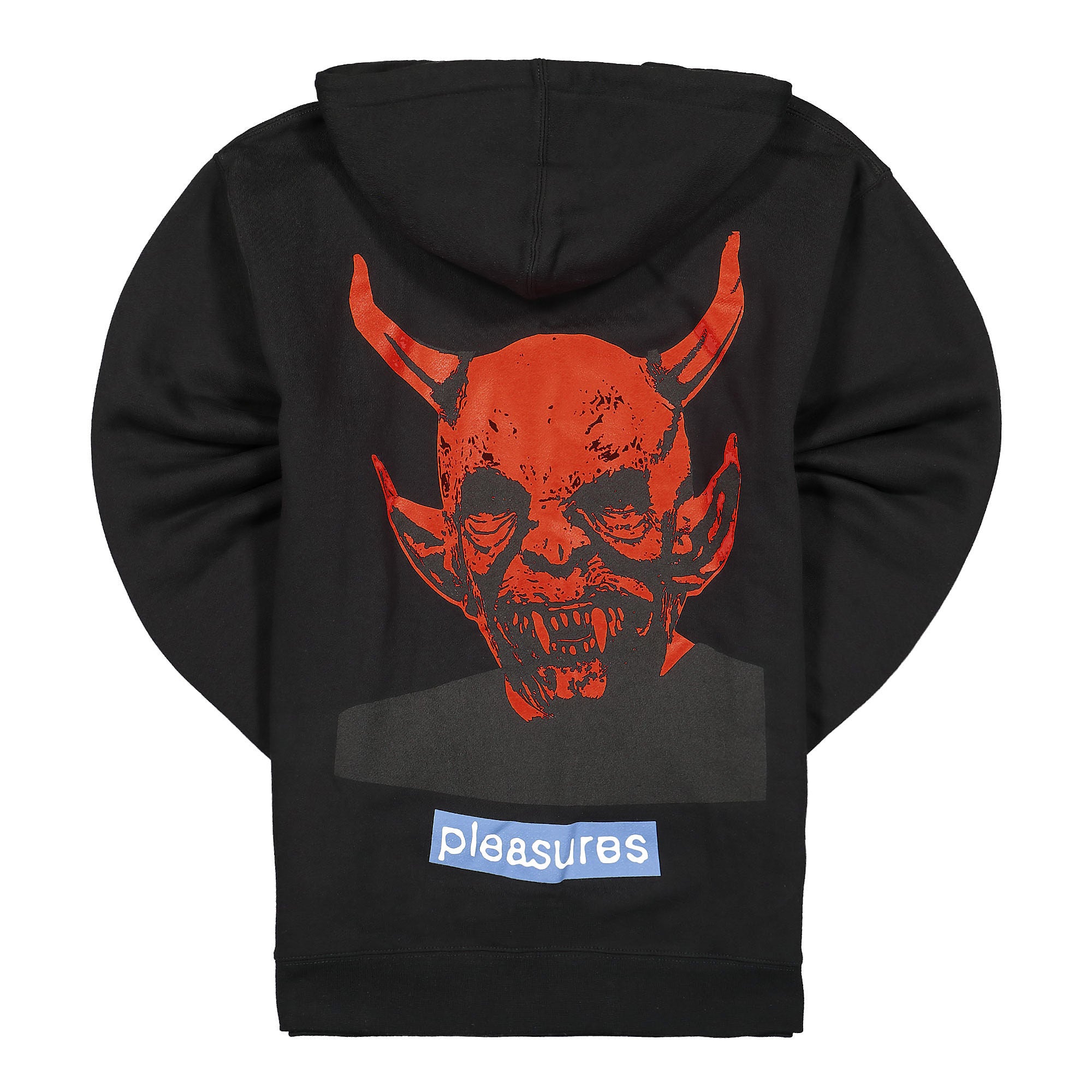 Pleasures Rotting Hoody Black Hoodies Close-up | Overkill
