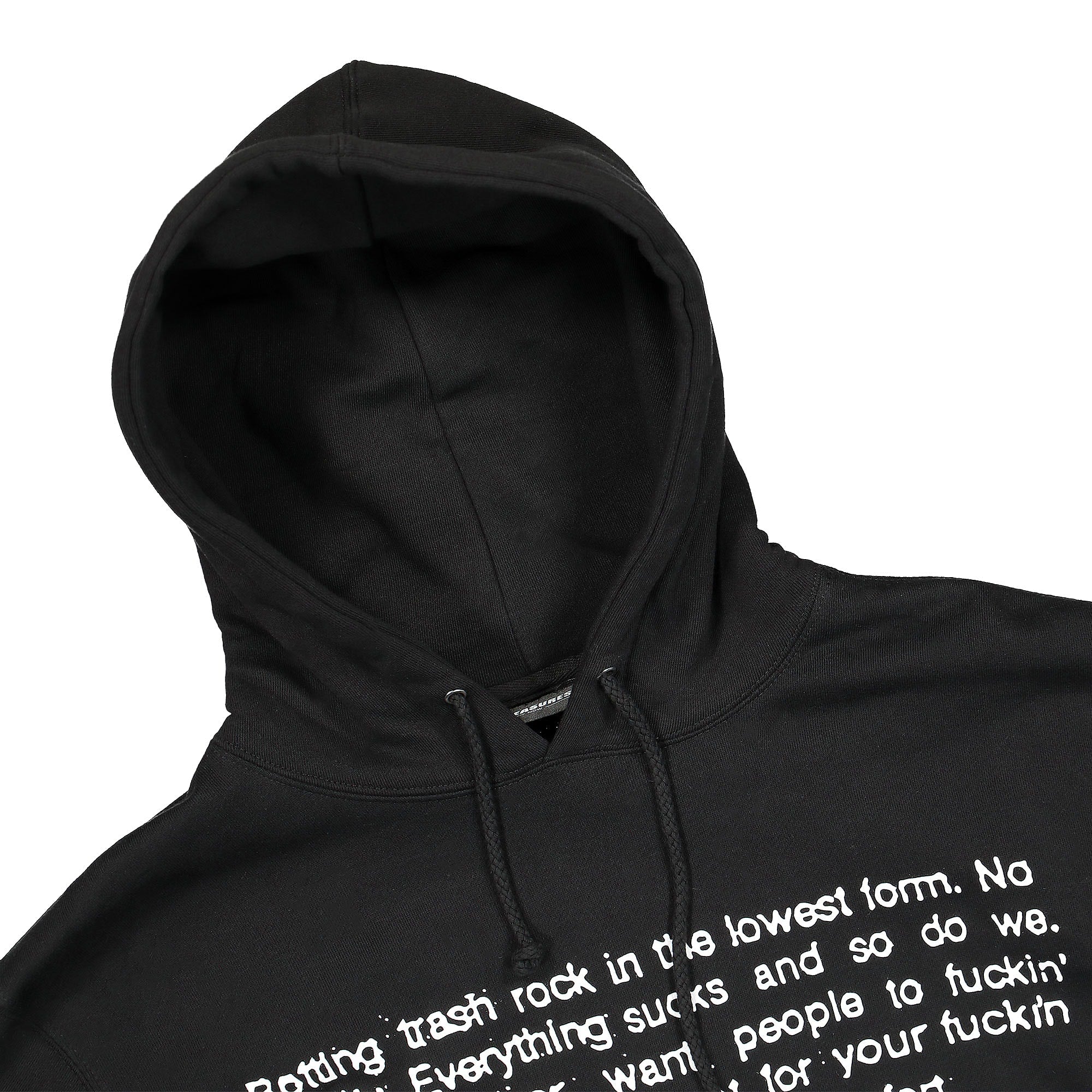 Pleasures Rotting Hoody Black Hoodies Material | Overkill
