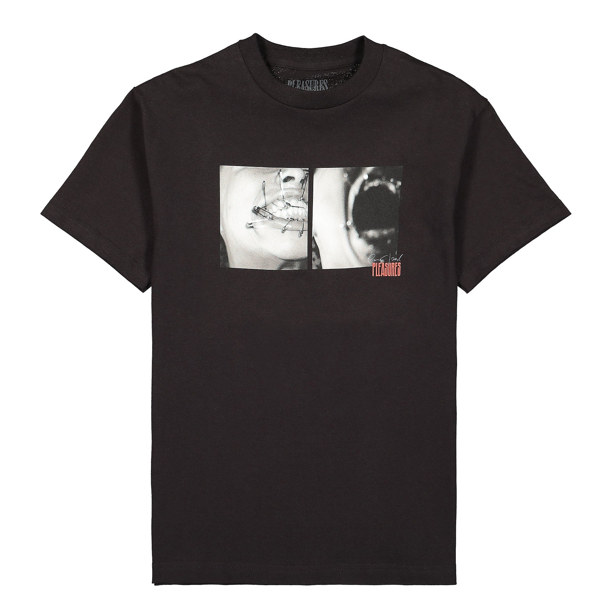 Pleasures Kinky T-Shirt Black T-Shirts P21F055 | Overkill