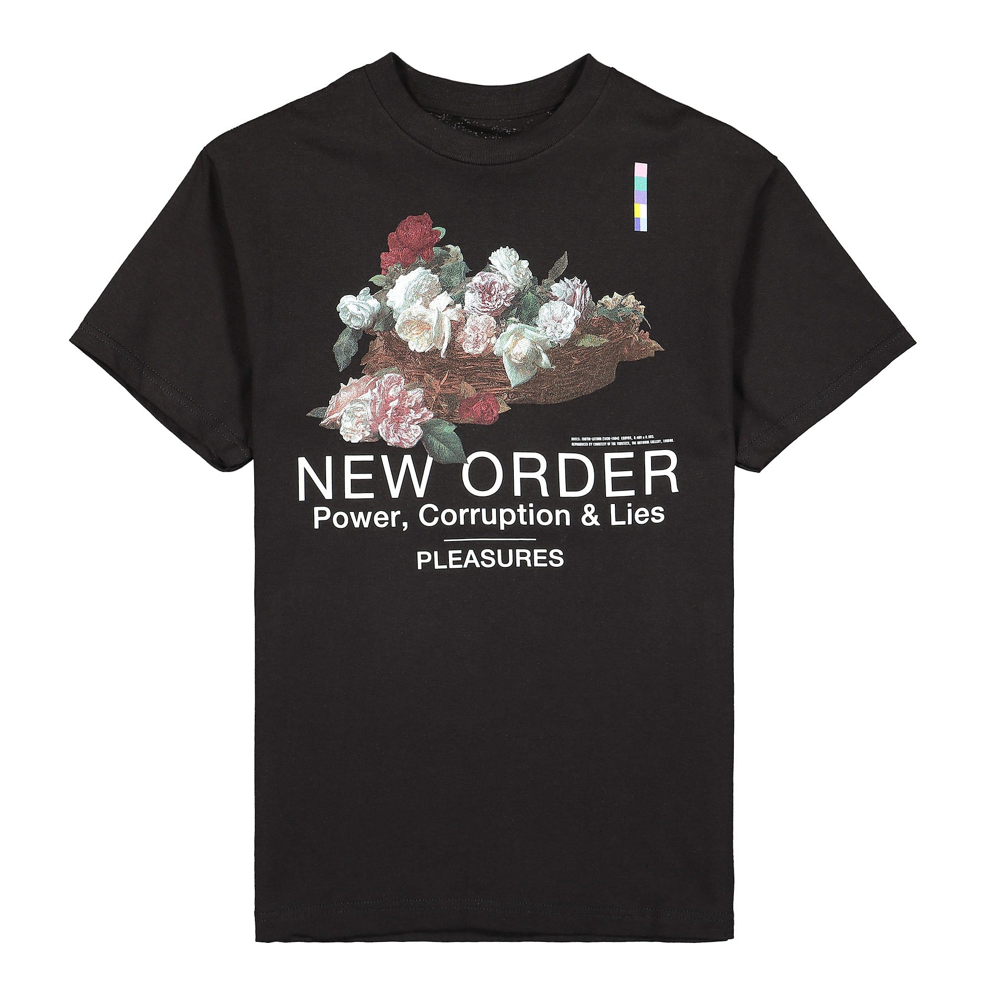Pleasures New Order x Pleasures Power T-Shirt Black T-Shirts P21NO001 | Overkill