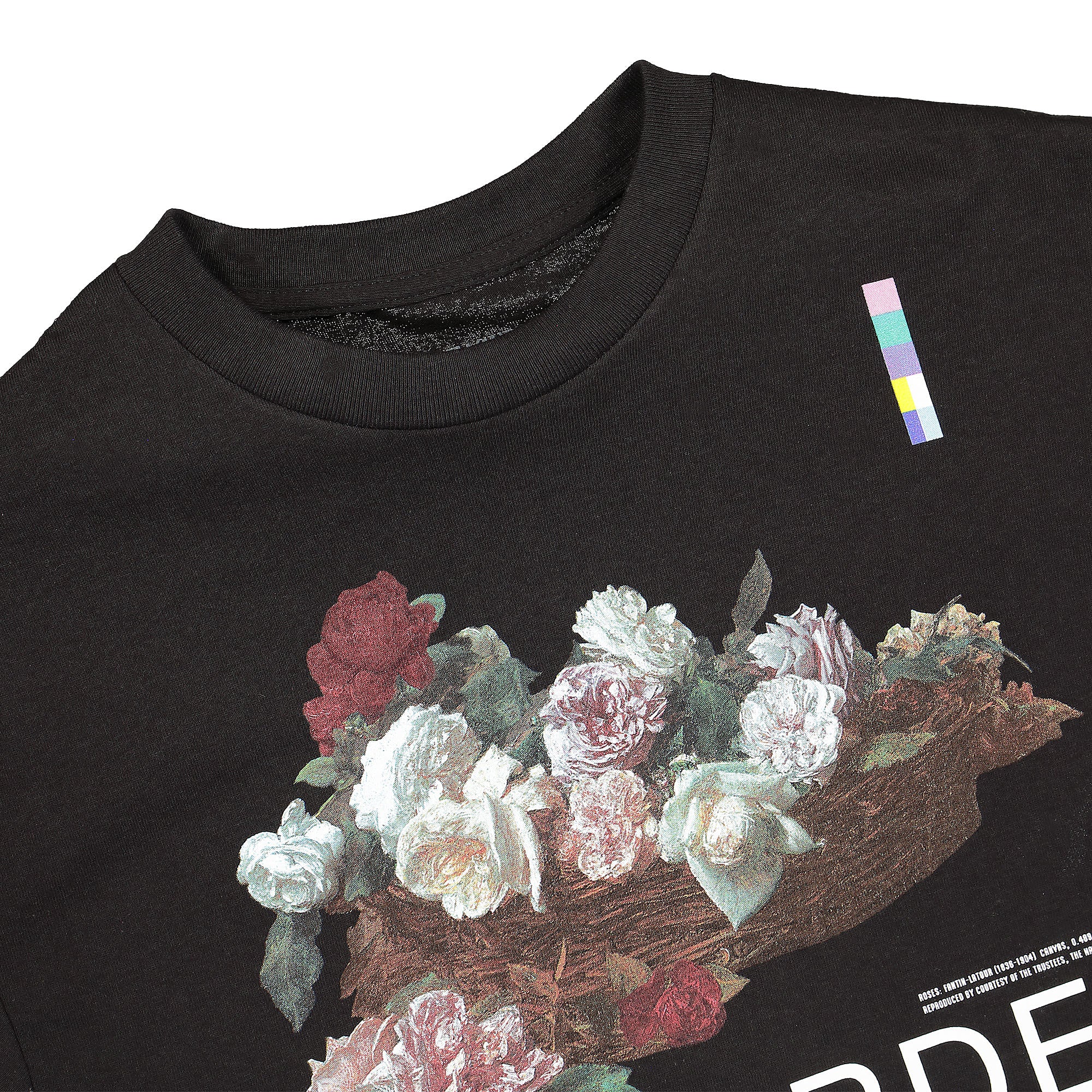 Pleasures New Order x Pleasures Power T-Shirt Black T-Shirts Close-up | Overkill