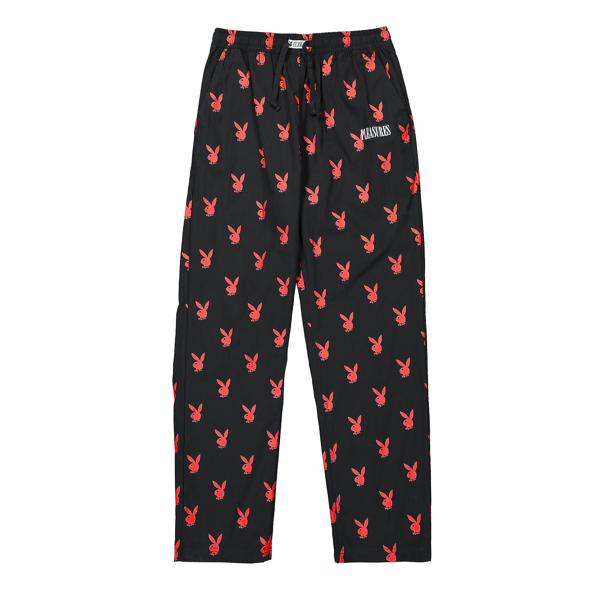 Pleasures Bunny Lounge Pant Black Sweat & Track Pants P21PB001 | Overkill