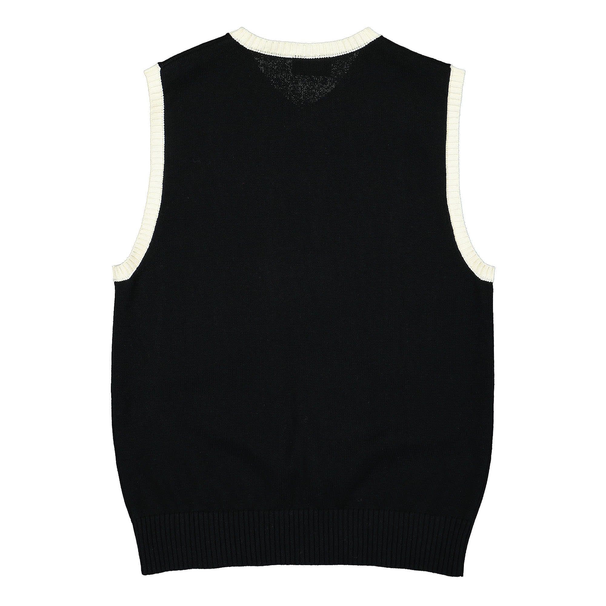 Pleasures Sweater Vest Black Sweater Vests Material | Overkill