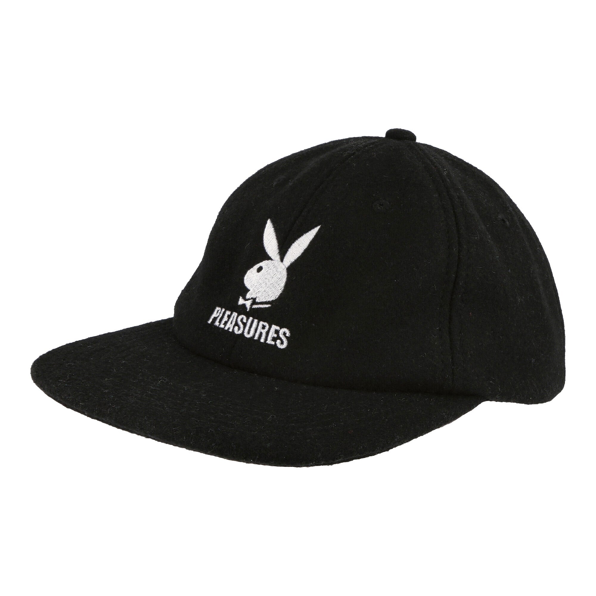 Pleasures Wool Strapback Hat Black Caps P21PB016 | Overkill
