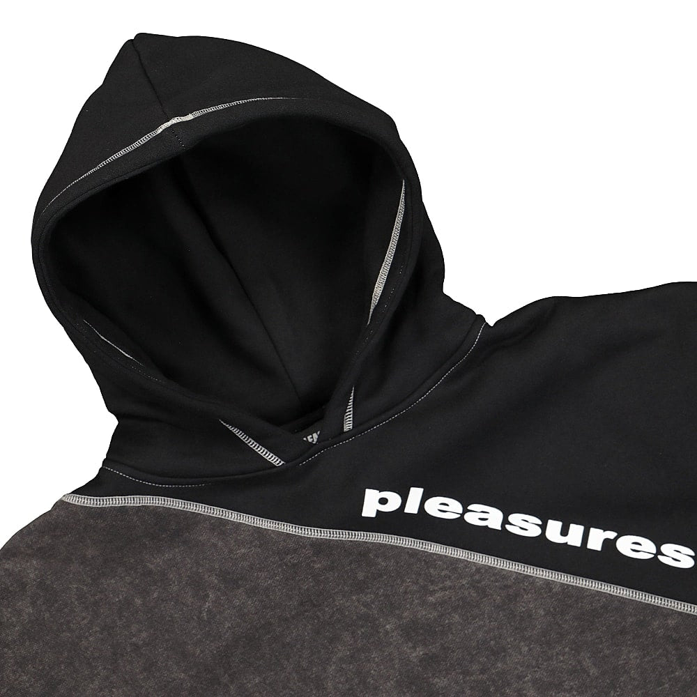 Pleasures Collapse Hoody Black Hoodies Material | Overkill