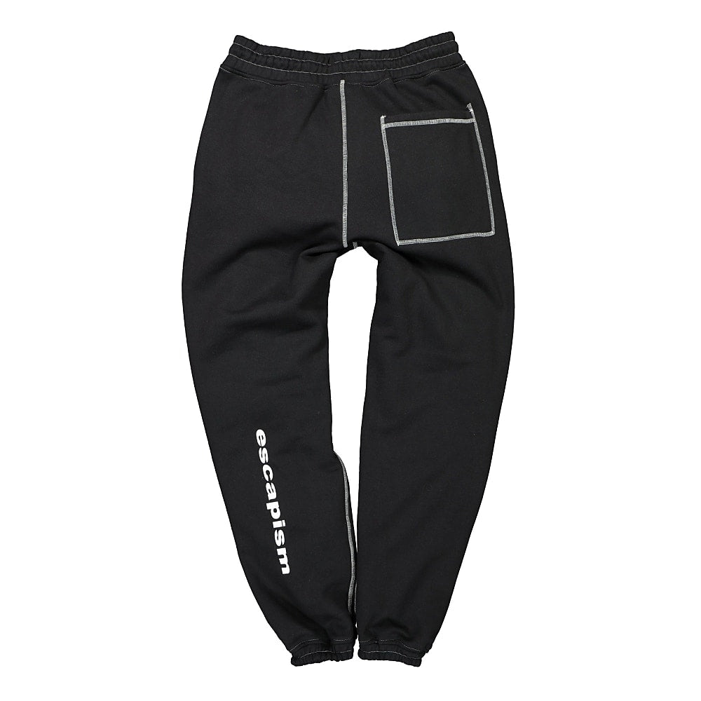 Pleasures Collapse Sweatpants Black Sweat & Track Pants Material | Overkill