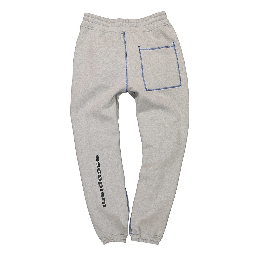Pleasures Collapse Sweatpants Heather Grey Sweat & Track Pants Material | Overkill