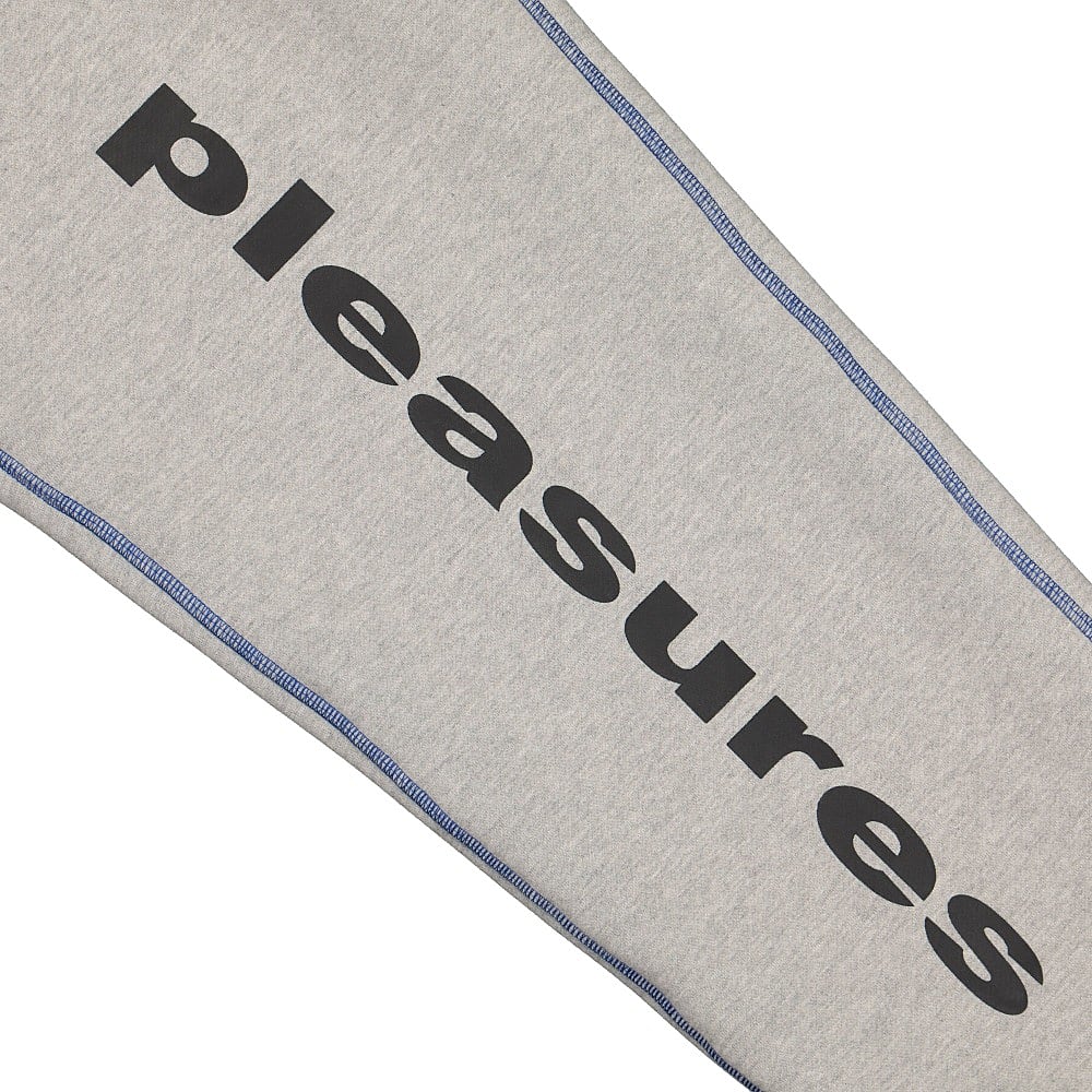 Pleasures Collapse Sweatpants Heather Grey Sweat & Track Pants Detail view 1 | Overkill