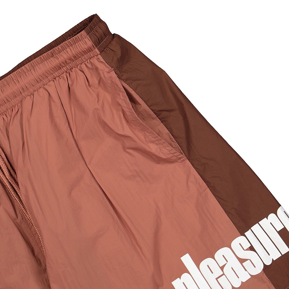 Pleasures Electric Active Shorts Maroon Shorts Detailfoto | Overkill