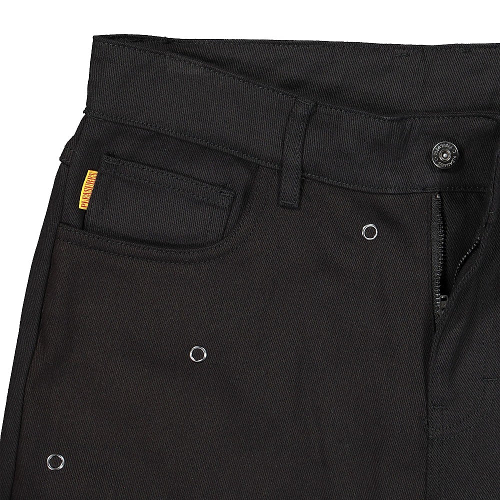 Pleasures Village Rivet Denim Pant Black Jeans Detailfoto | Overkill