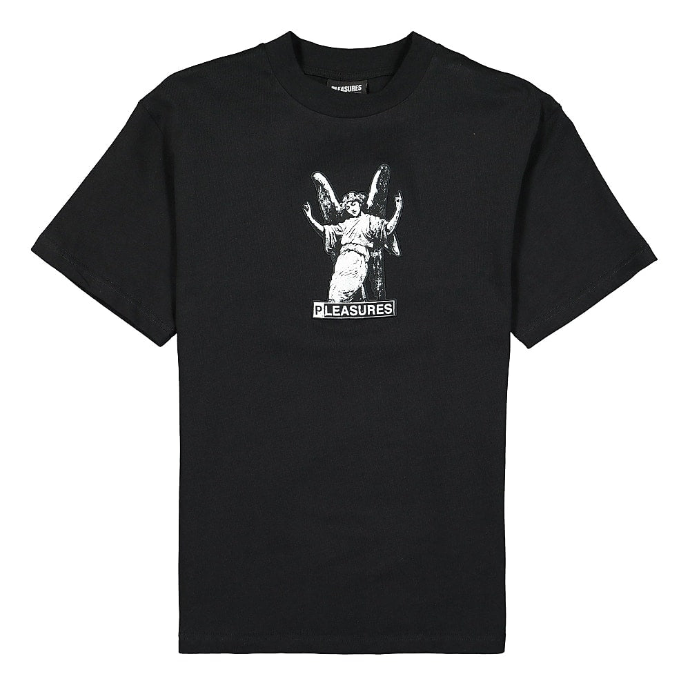 Pleasures Fetish Heavyweight T-Shirt Black T-Shirts P21SP028 | Overkill