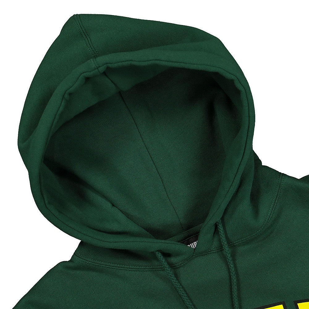 Pleasures Hate Free Hoody Forest Green Hoodies Material | Overkill