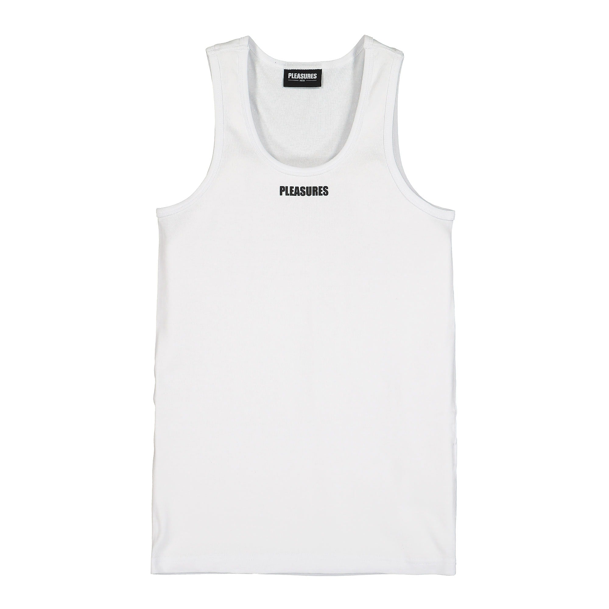 Pleasures Standard Tank Top 2 Pack Black / White Tops Close-up | Overkill