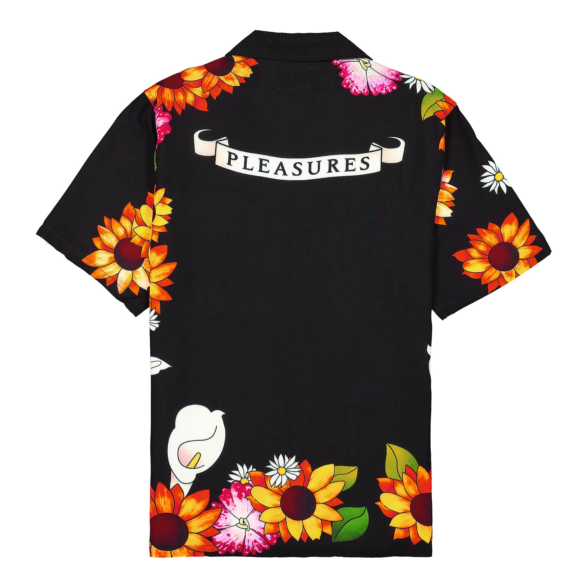Pleasures Heart Button Down Shirt Black Shirts Material | Overkill