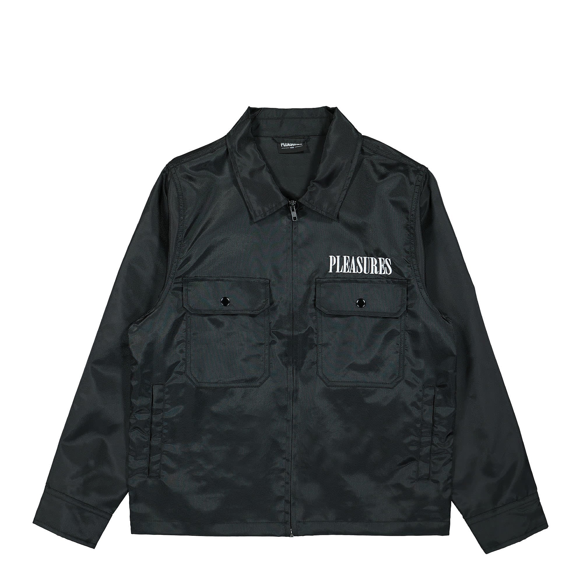 Pleasures Dynamic Work Jacket Black Jackets P21W006 | Overkill