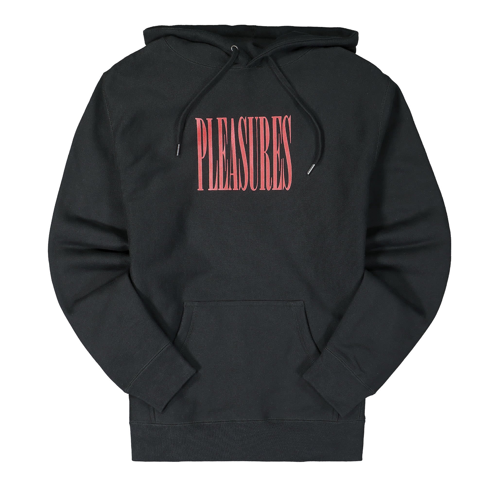 Pleasures Strech Premium Hoody Black Hoodies P21W045 | Overkill