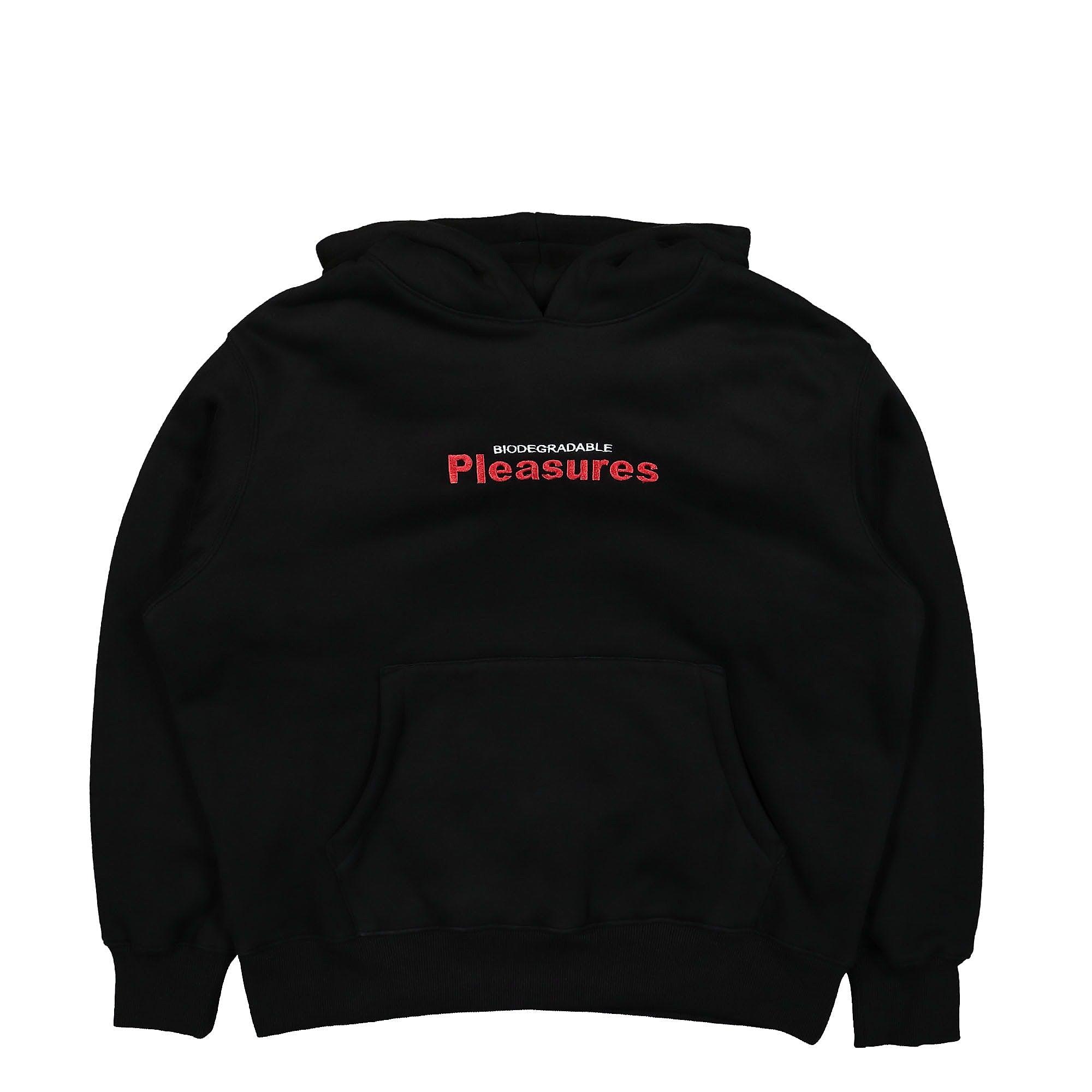 Pleasures Clean Up Hoodie Black Hoodies P22F006 | Overkill