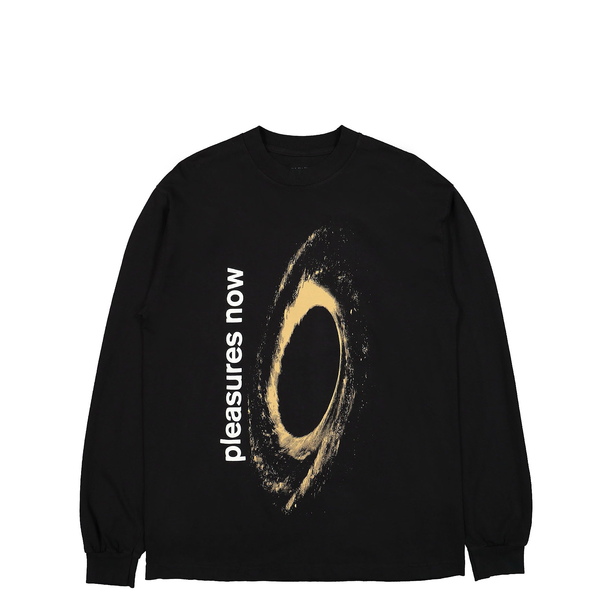 Pleasures Corkscrew Long Sleeve Black Sweatshirts P22F007 | Overkill
