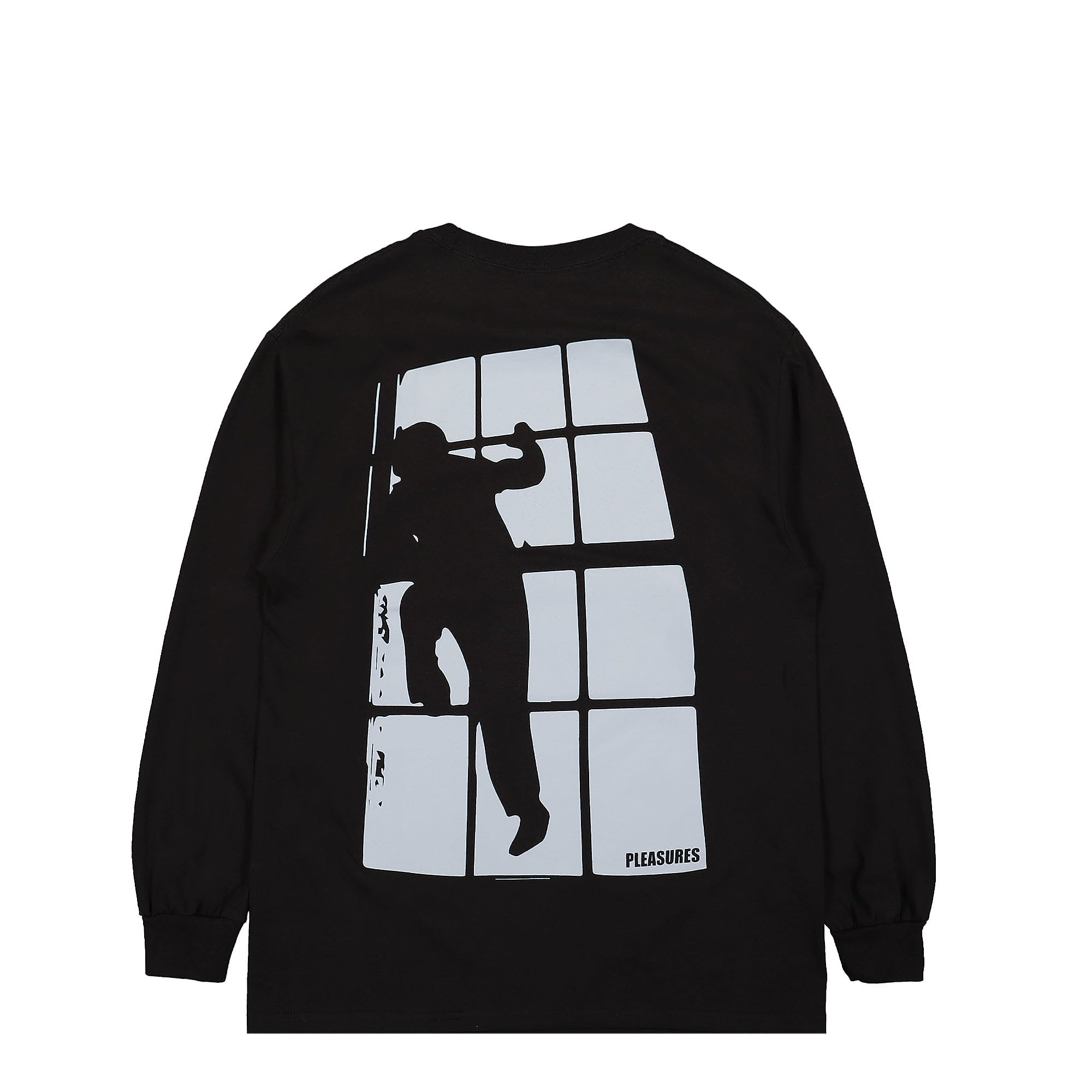 Pleasures Drive Long Sleeve Black Longsleeves Close-up | Overkill