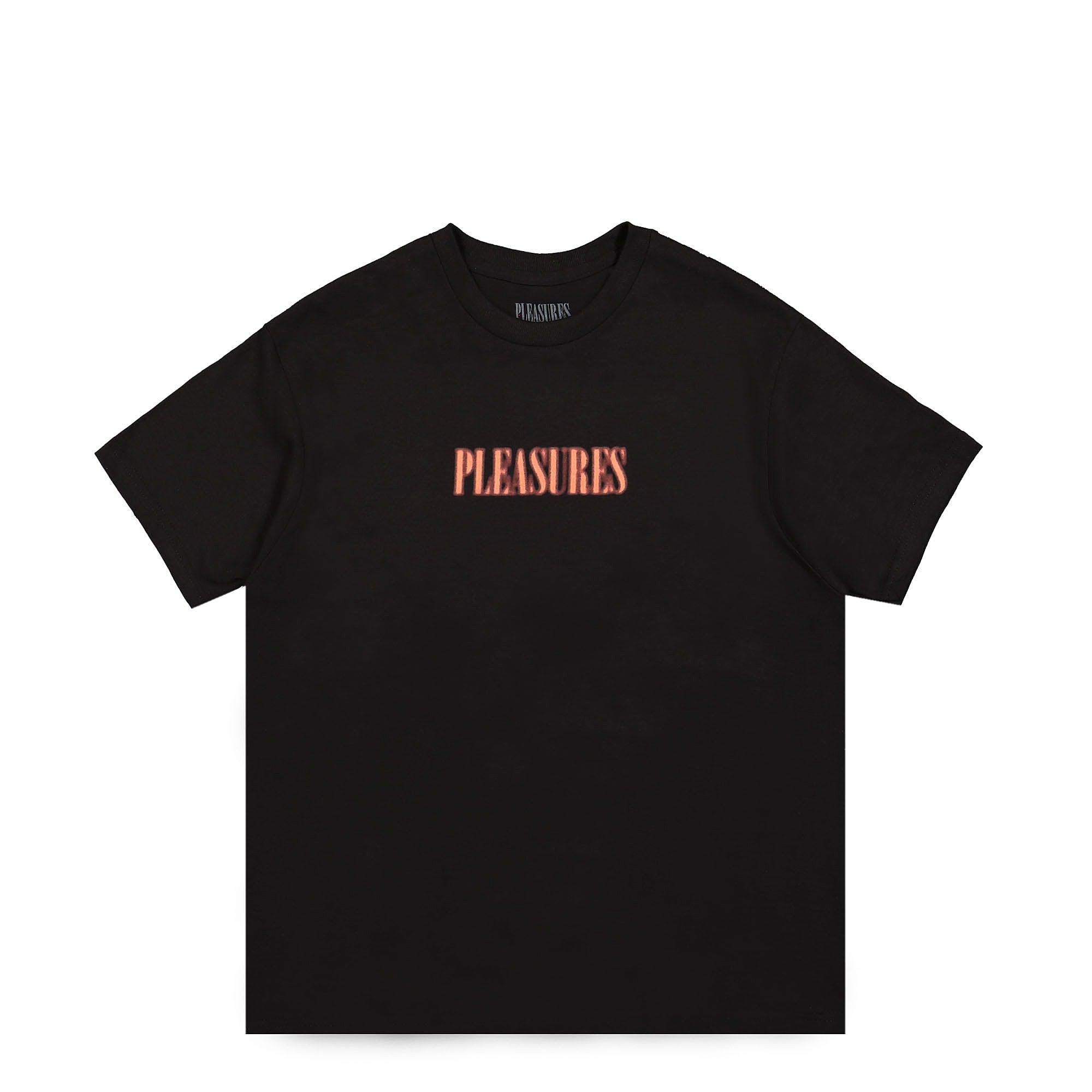 Pleasures Blurry T-Shirt Black T-Shirts P22F050 | Overkill