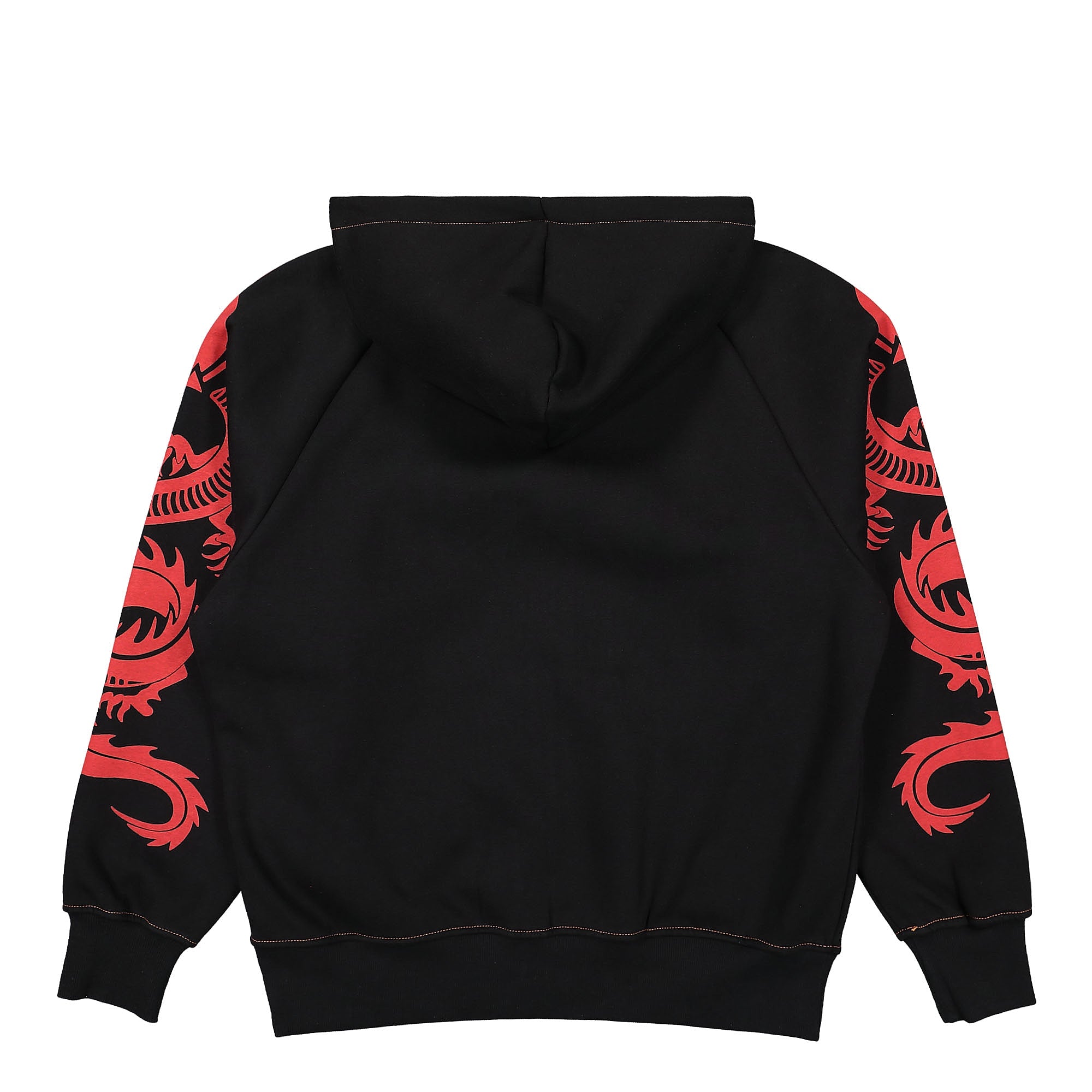 Pleasures Tails Zip Hoody Black Hoodies Material | Overkill