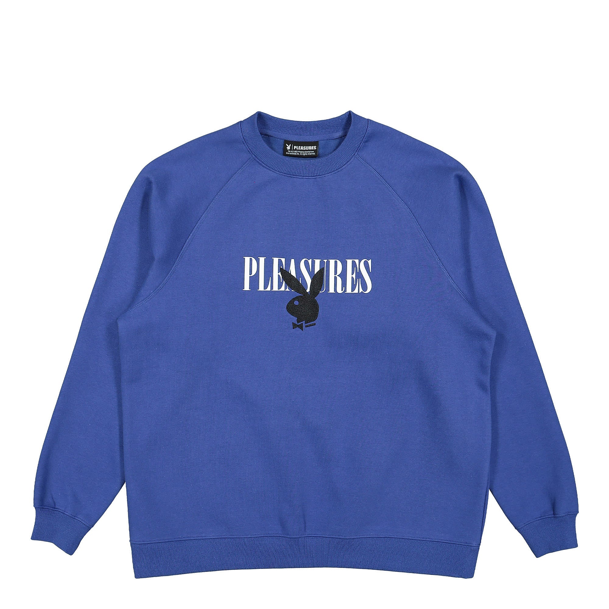Pleasures Bunny Logo Crewneck Purple Sweatshirts P22PB039 | Overkill