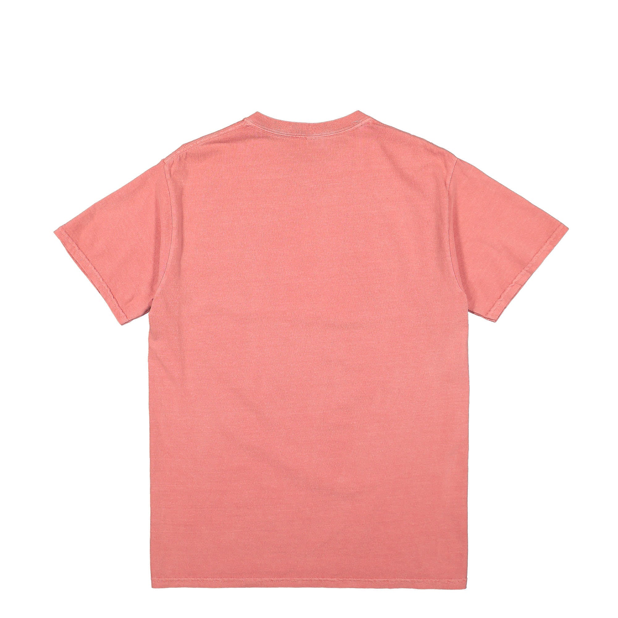 Pleasures Entertainment Pigment Dye T-Shirt Red T-Shirts Material | Overkill