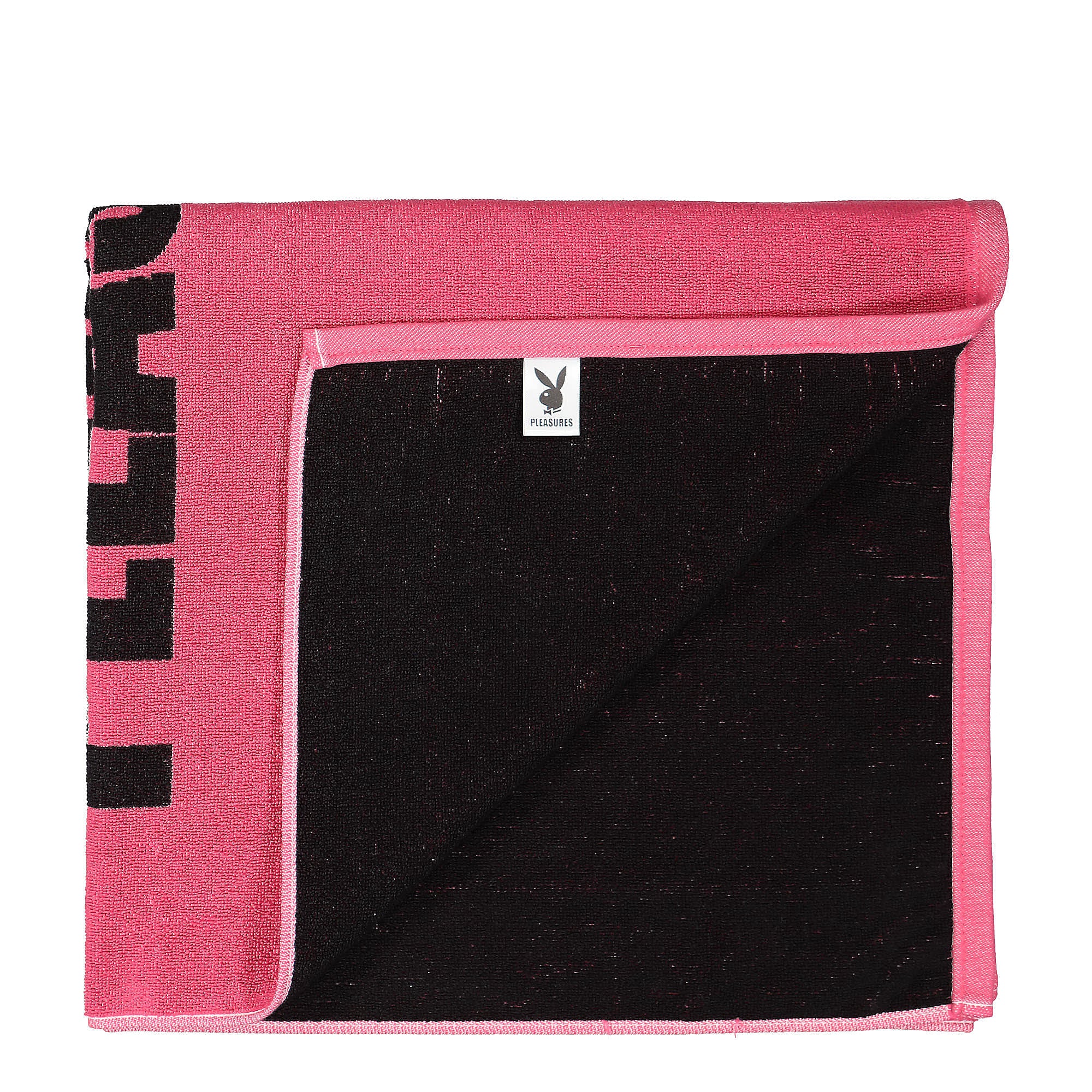 Pleasures Playboy Towel Pink Towels Close-up | Overkill
