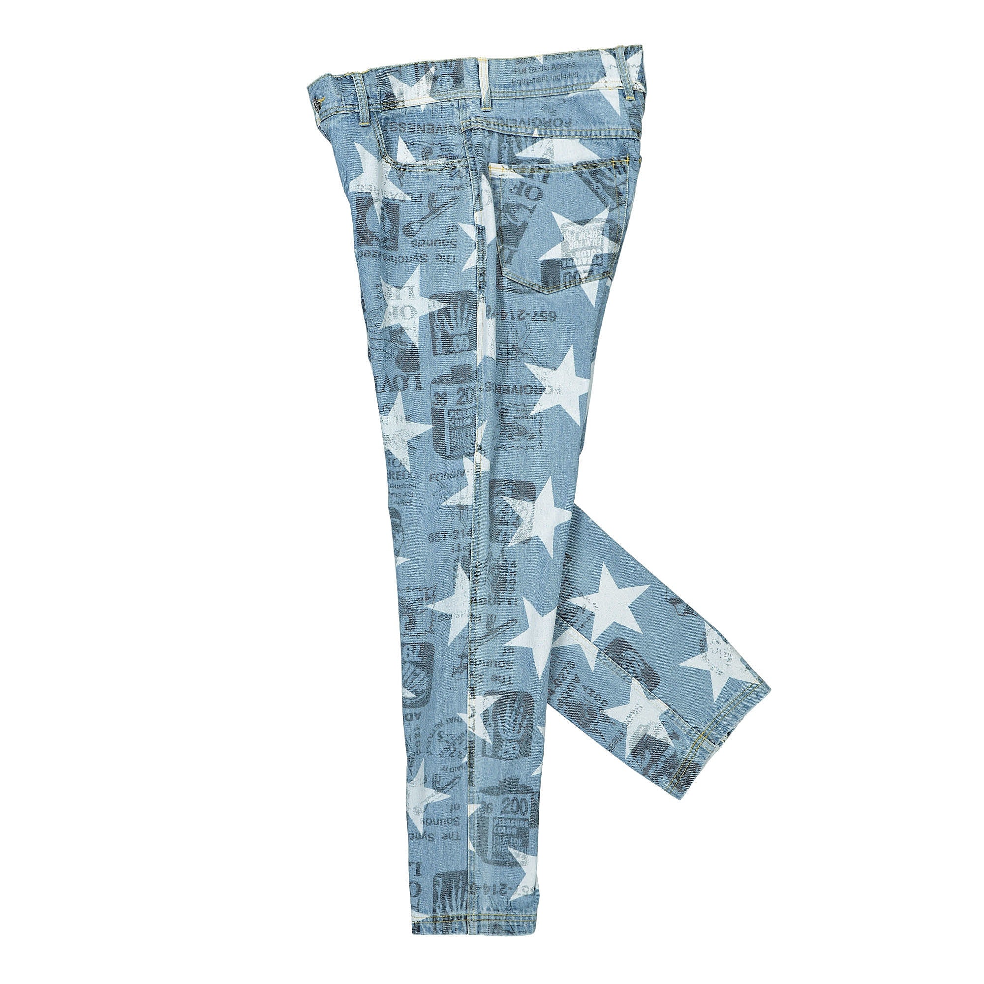 Pleasures Poppy Denim Pant Blue Jeans Close-up | Overkill