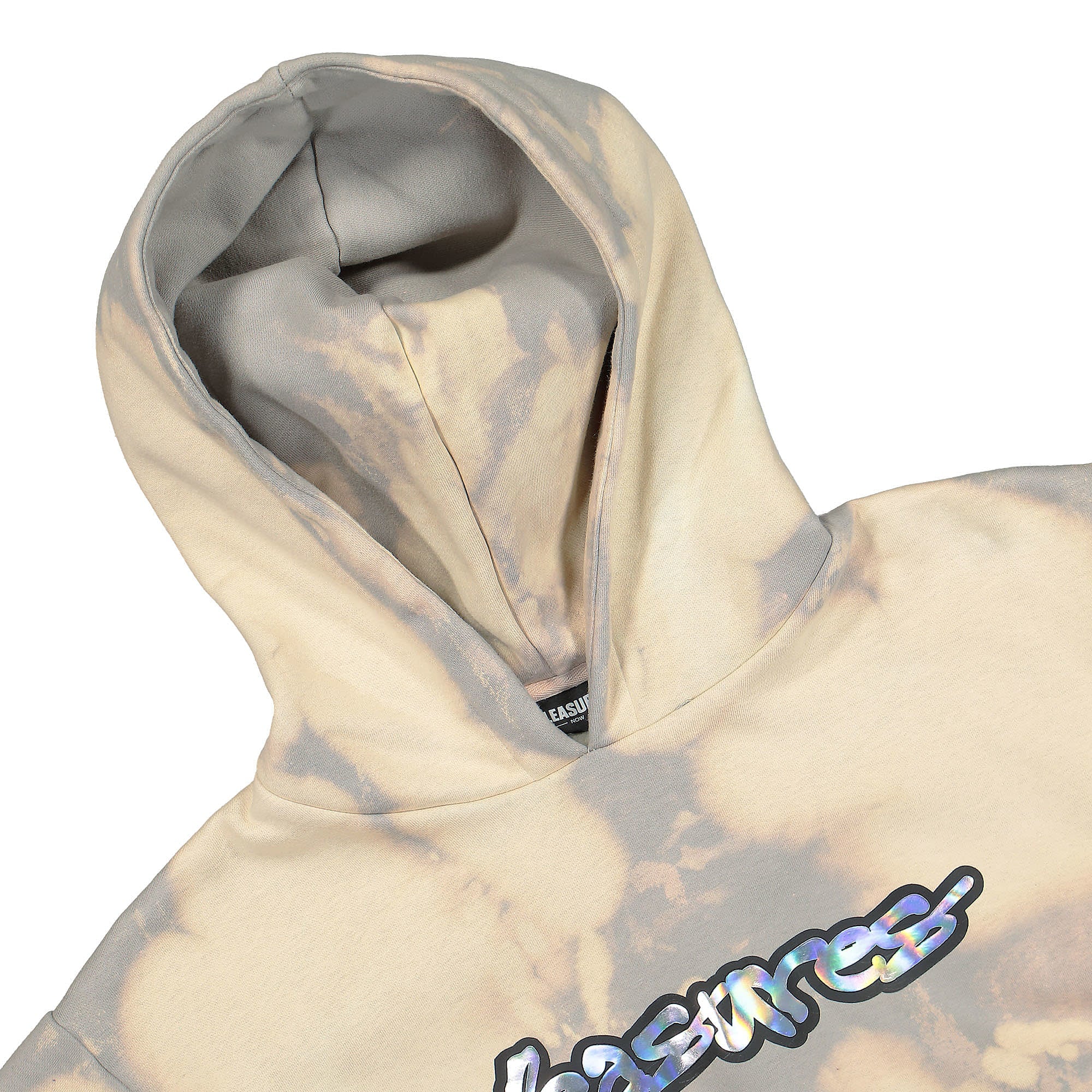 Pleasures Decay Hoodie Bleach Dye Hoodies Close-up | Overkill