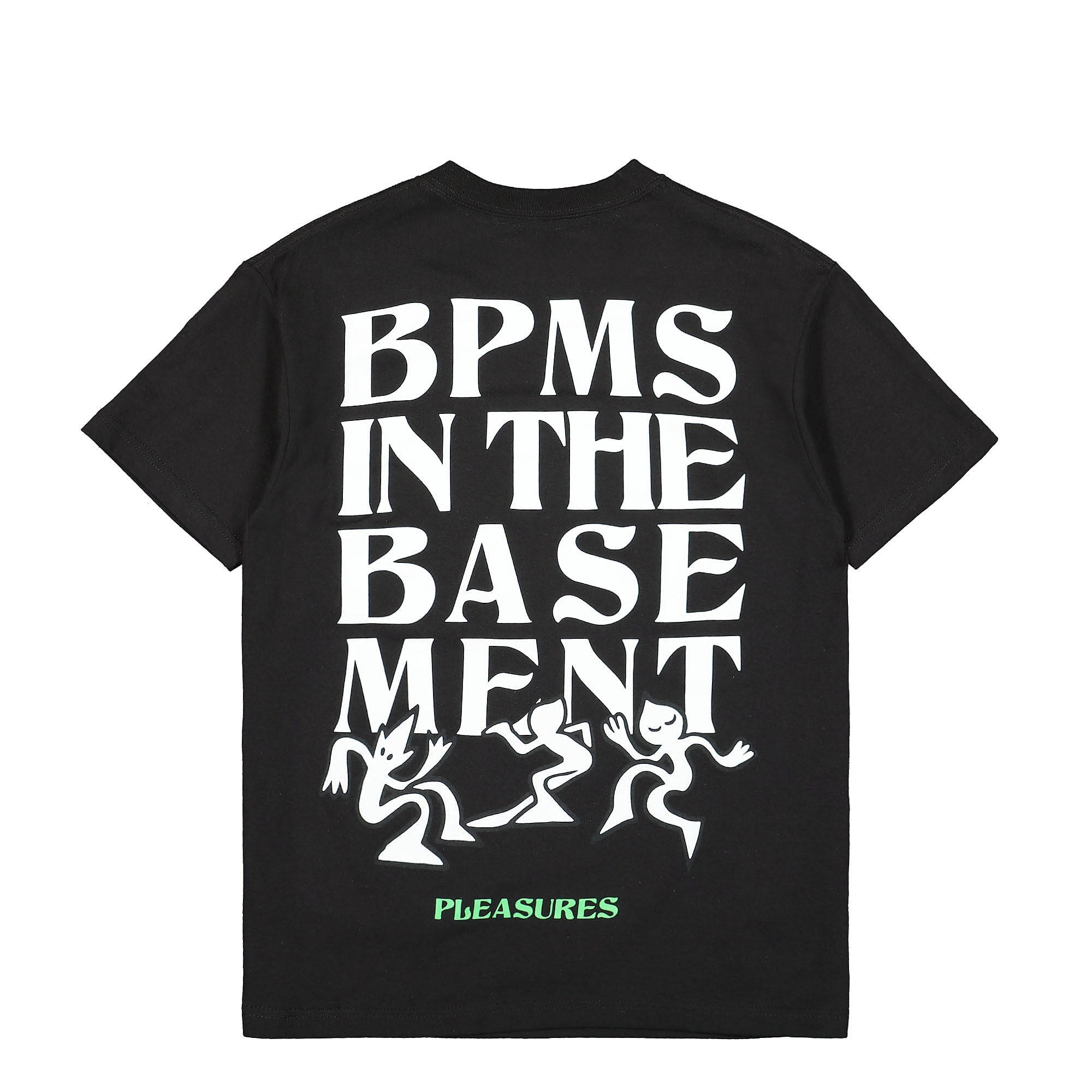 Pleasures Bpms T-Shirt Black T-Shirts Close-up | Overkill