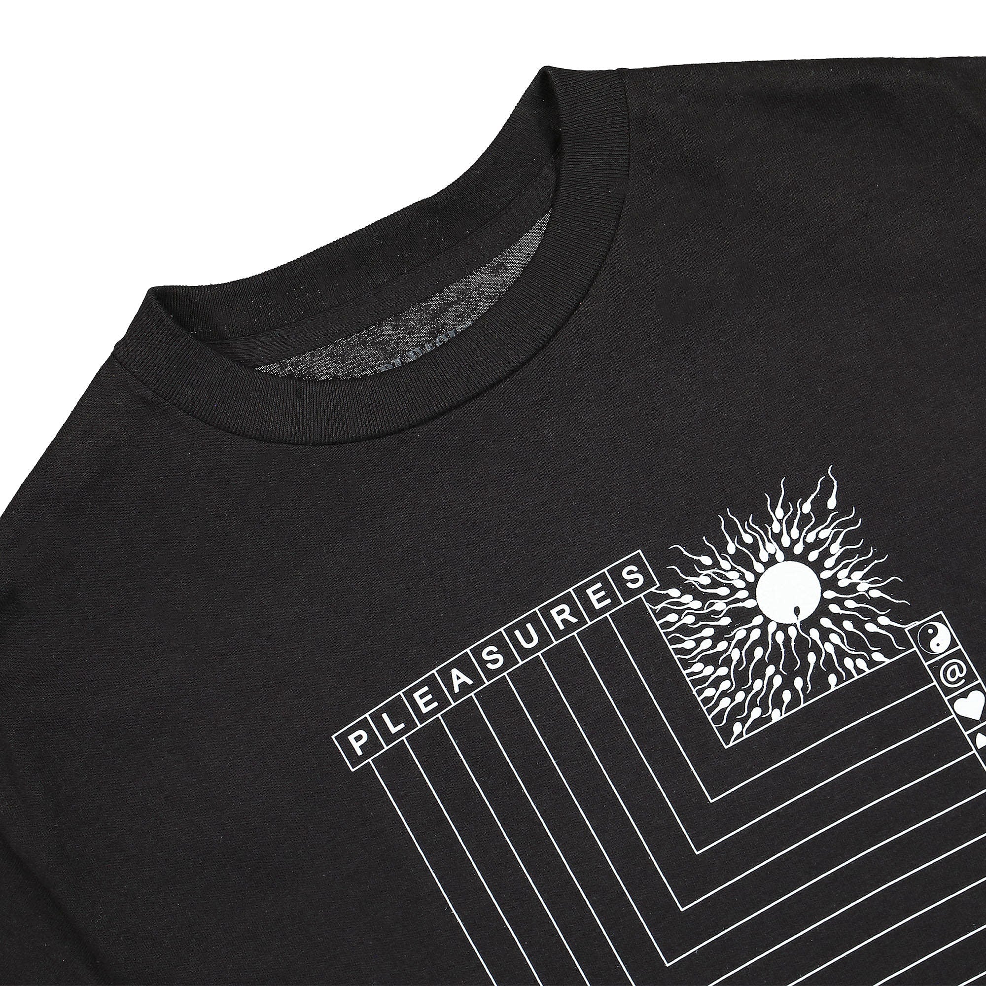 Pleasures Fertile T-Shirt Black T-Shirts Material | Overkill