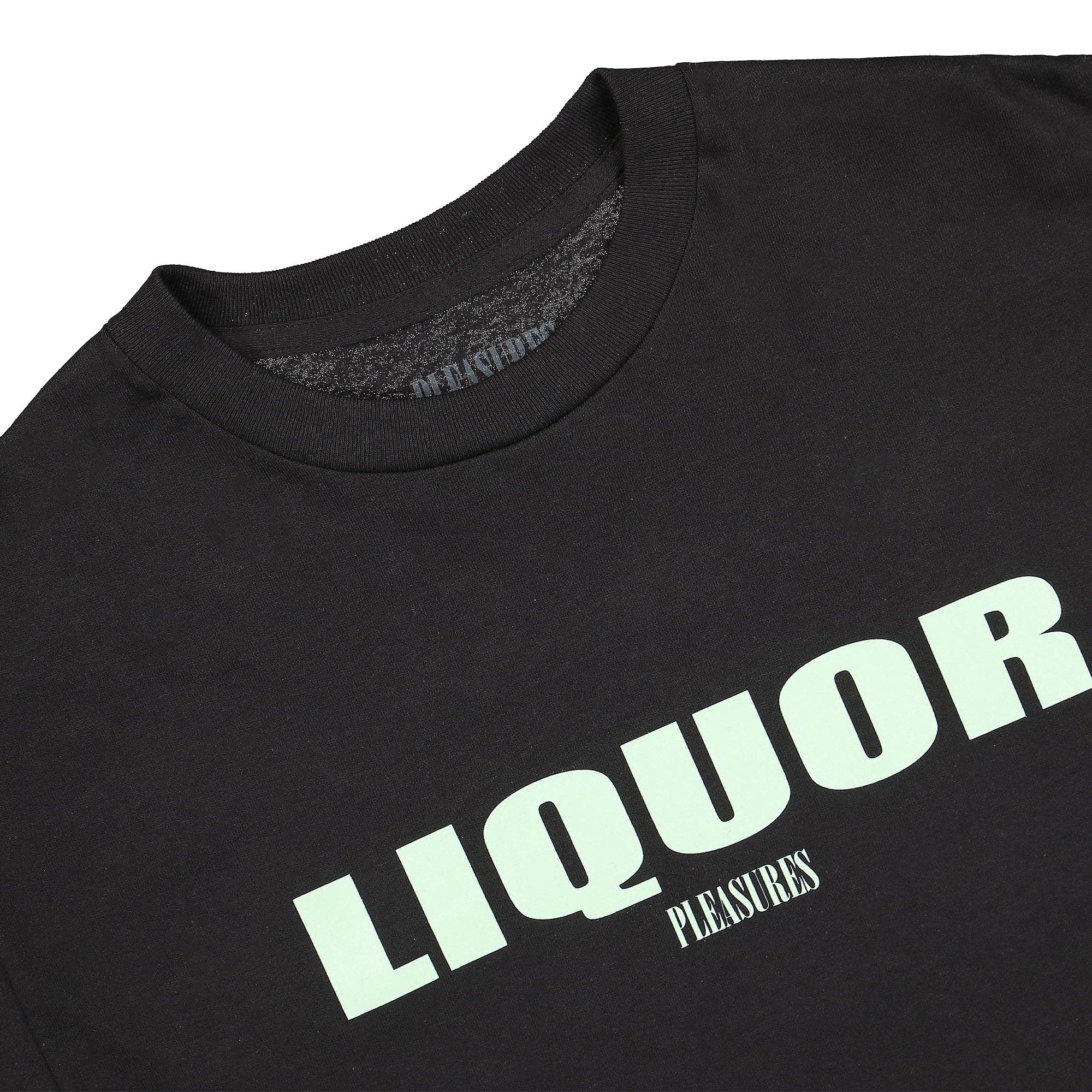Pleasures Liquor T-Shirt Black T-Shirts Material | Overkill