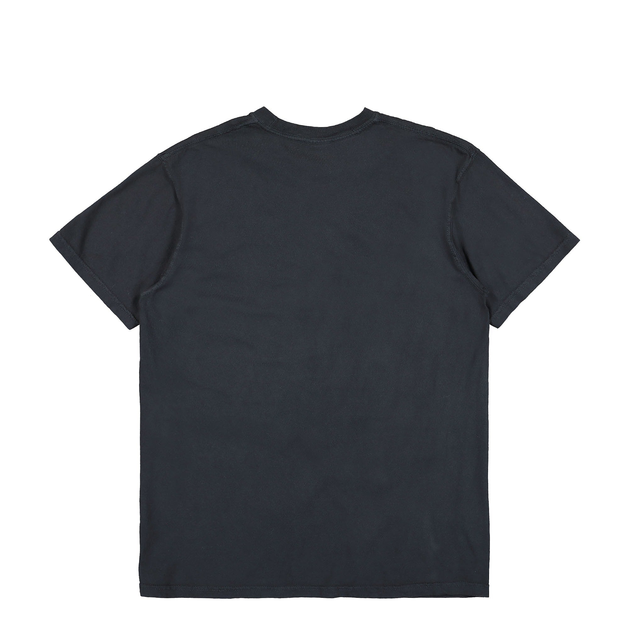 Pleasures River Pigment Dye T-Shirt Black T-Shirts Material | Overkill