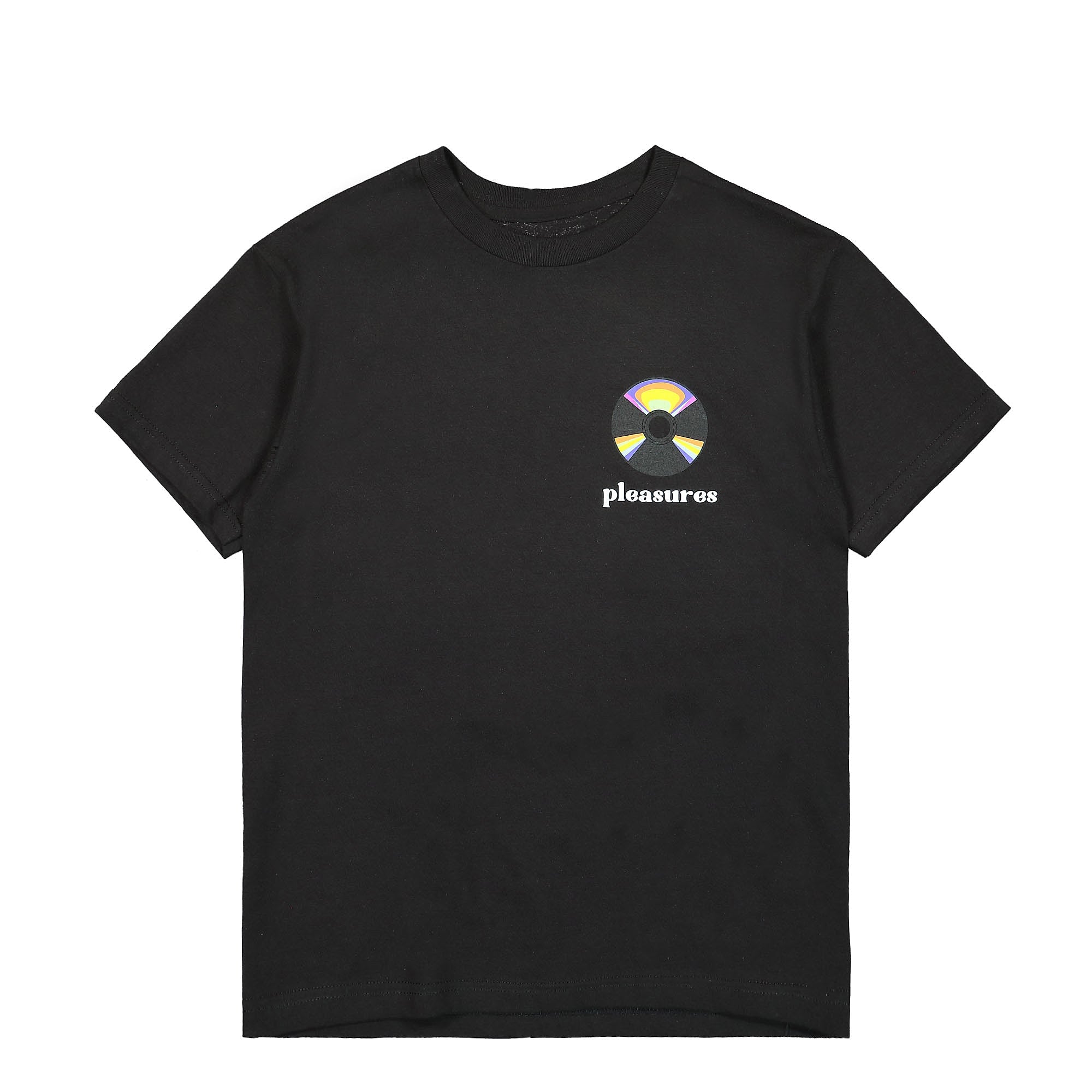 Pleasures Spin T-Shirt Black T-Shirts P22SP052 | Overkill