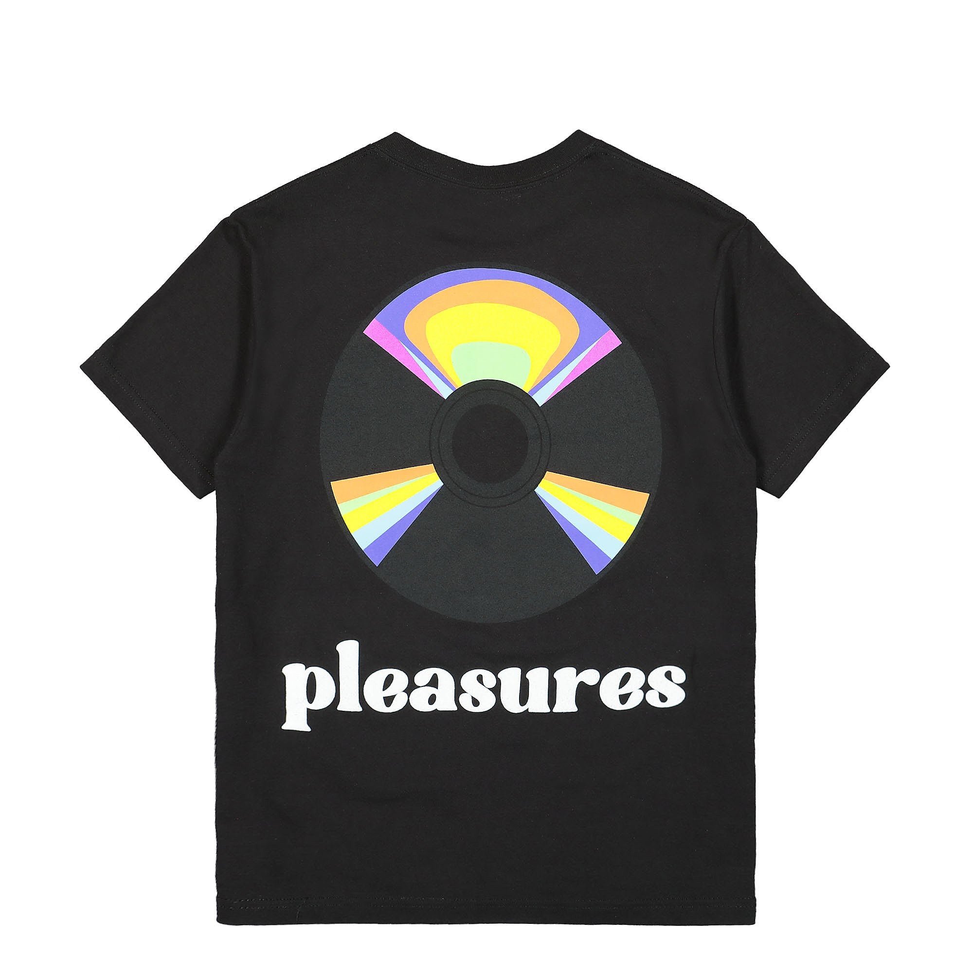 Pleasures Spin T-Shirt Black T-Shirts Close-up | Overkill