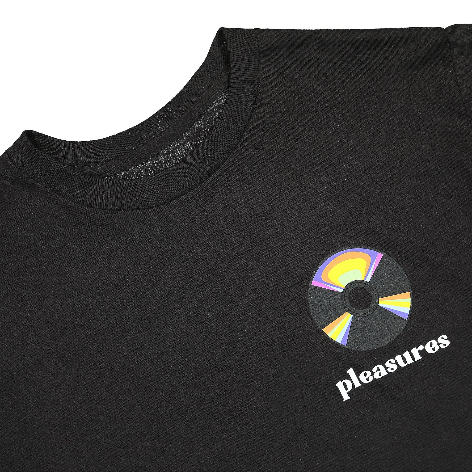 Pleasures Spin T-Shirt Black T-Shirts Material | Overkill