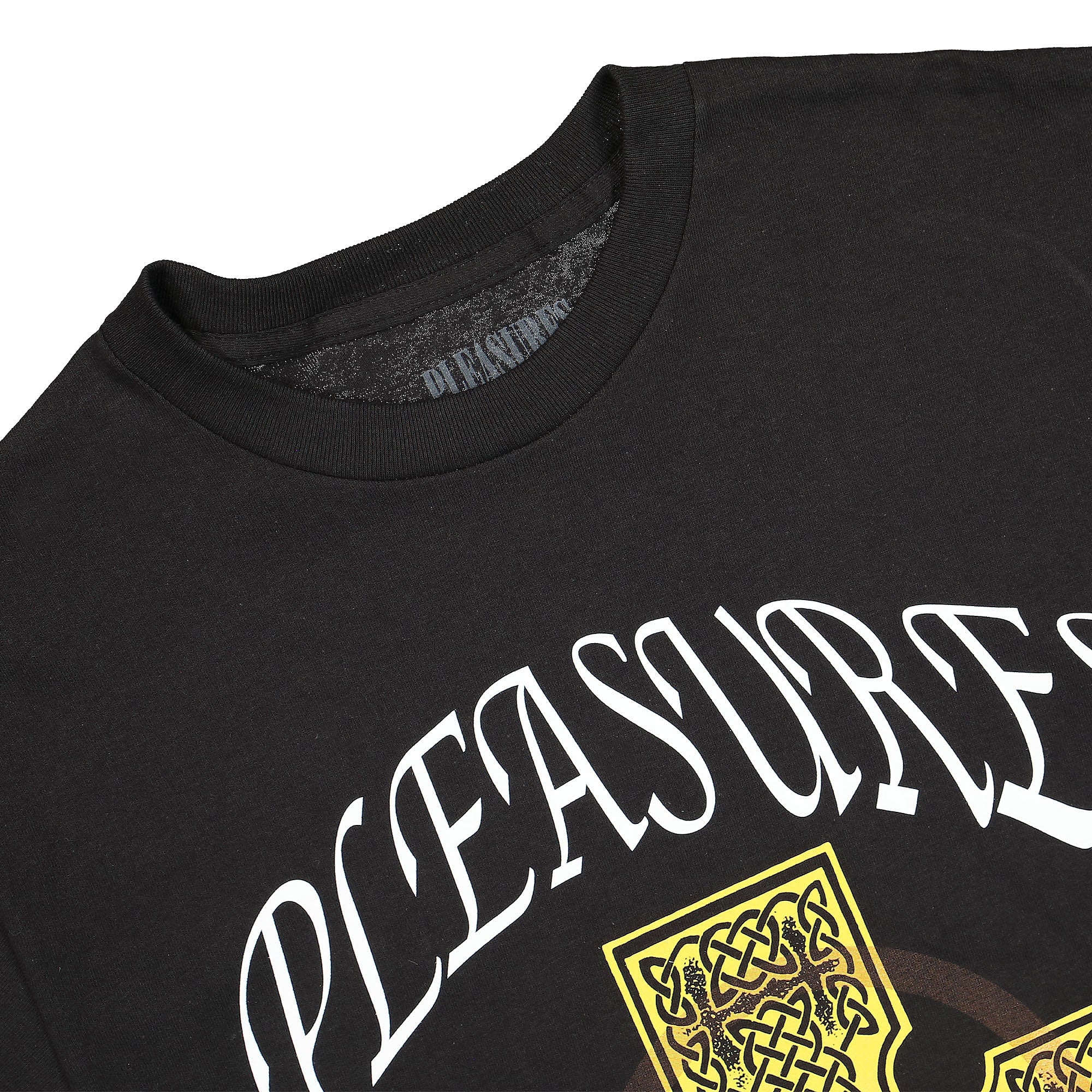 Pleasures Vegan T-Shirt Black T-Shirts Close-up | Overkill