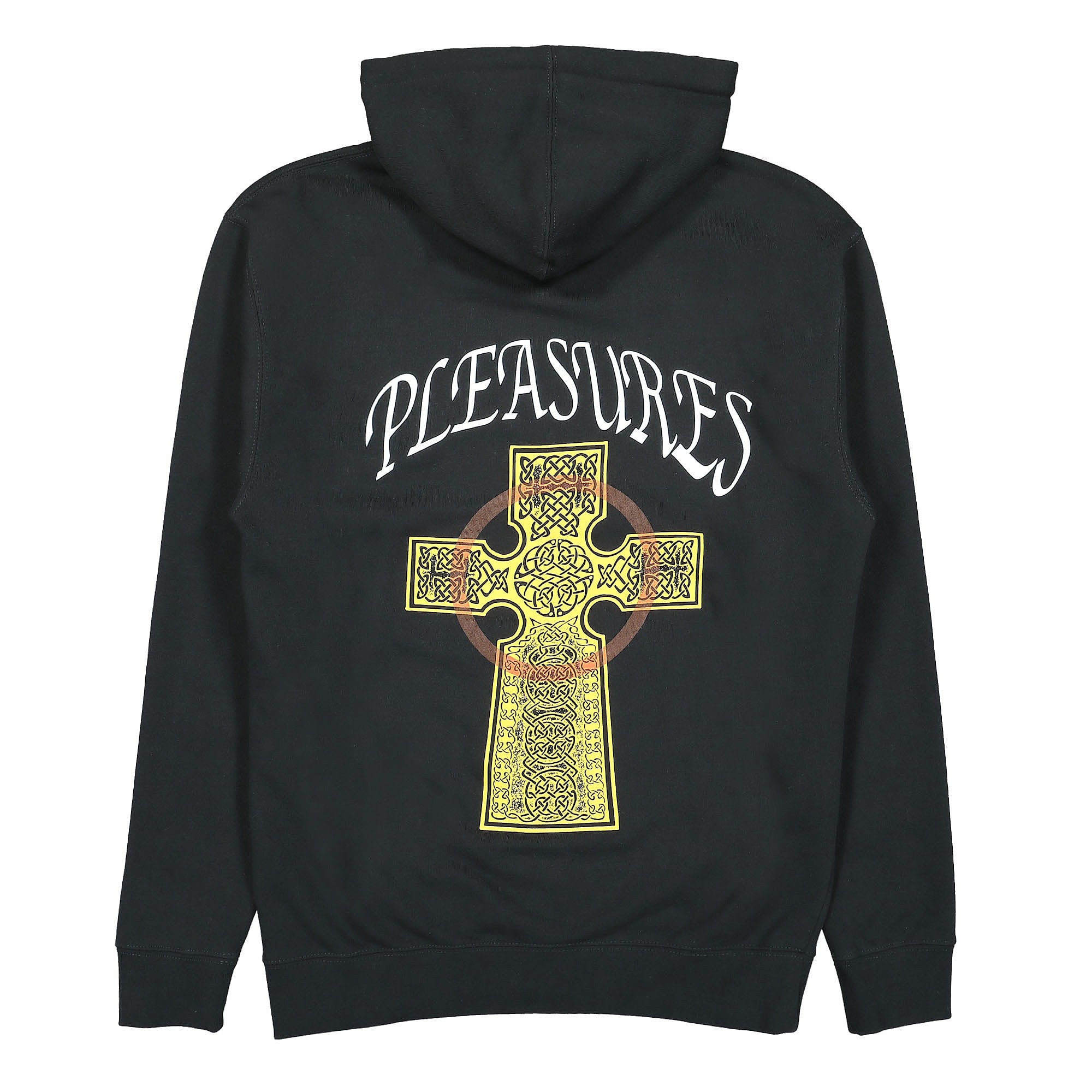 Pleasures Vegan Zip Hoody Black Hoodies Close-up | Overkill