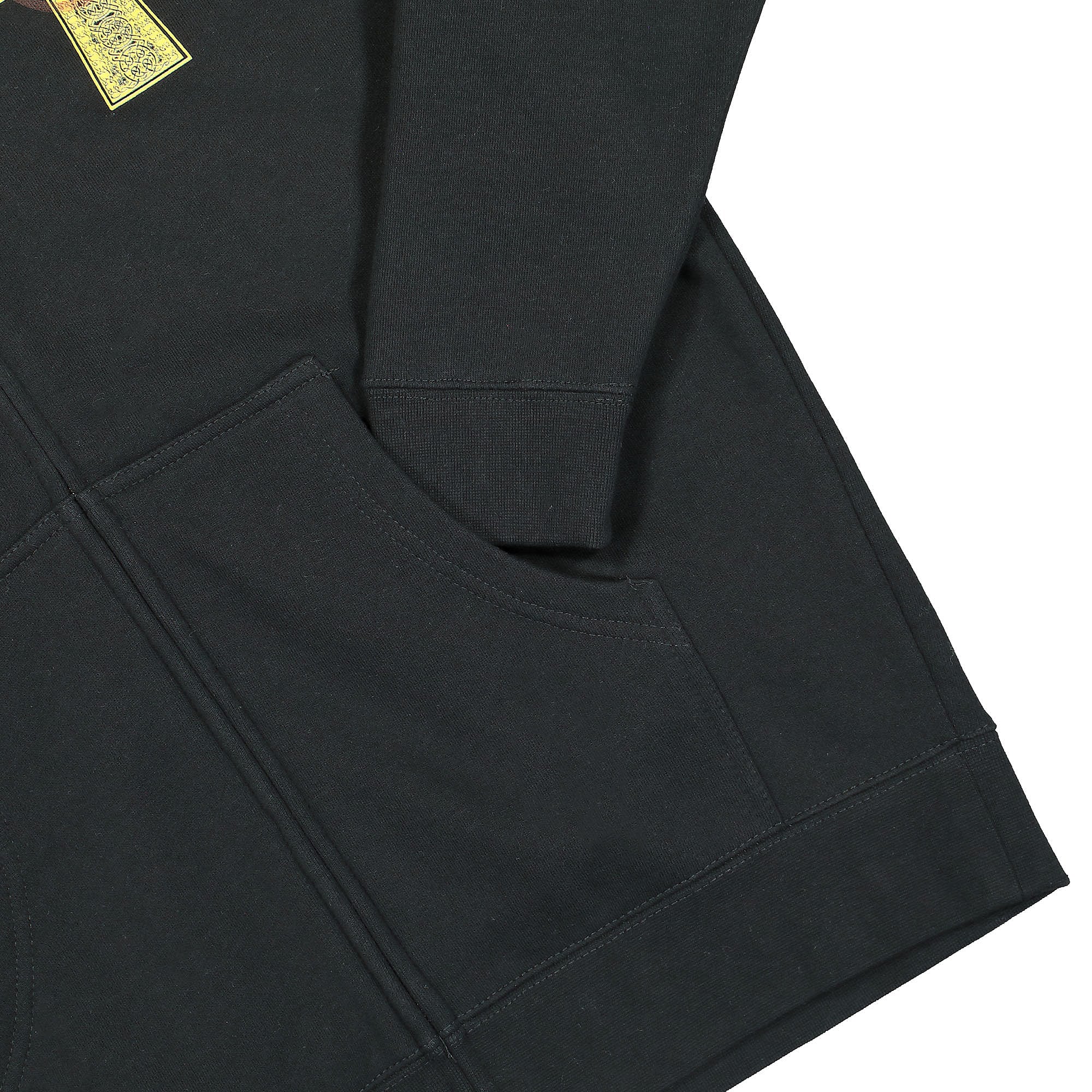 Pleasures Vegan Zip Hoody Black Hoodies Detailfoto | Overkill