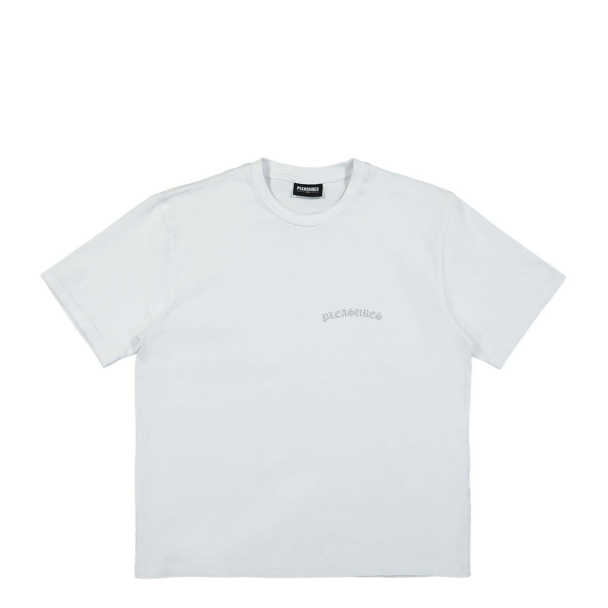 Pleasures Neural Heavyweight T-Shirt White T-Shirts P22SU012 | Overkill