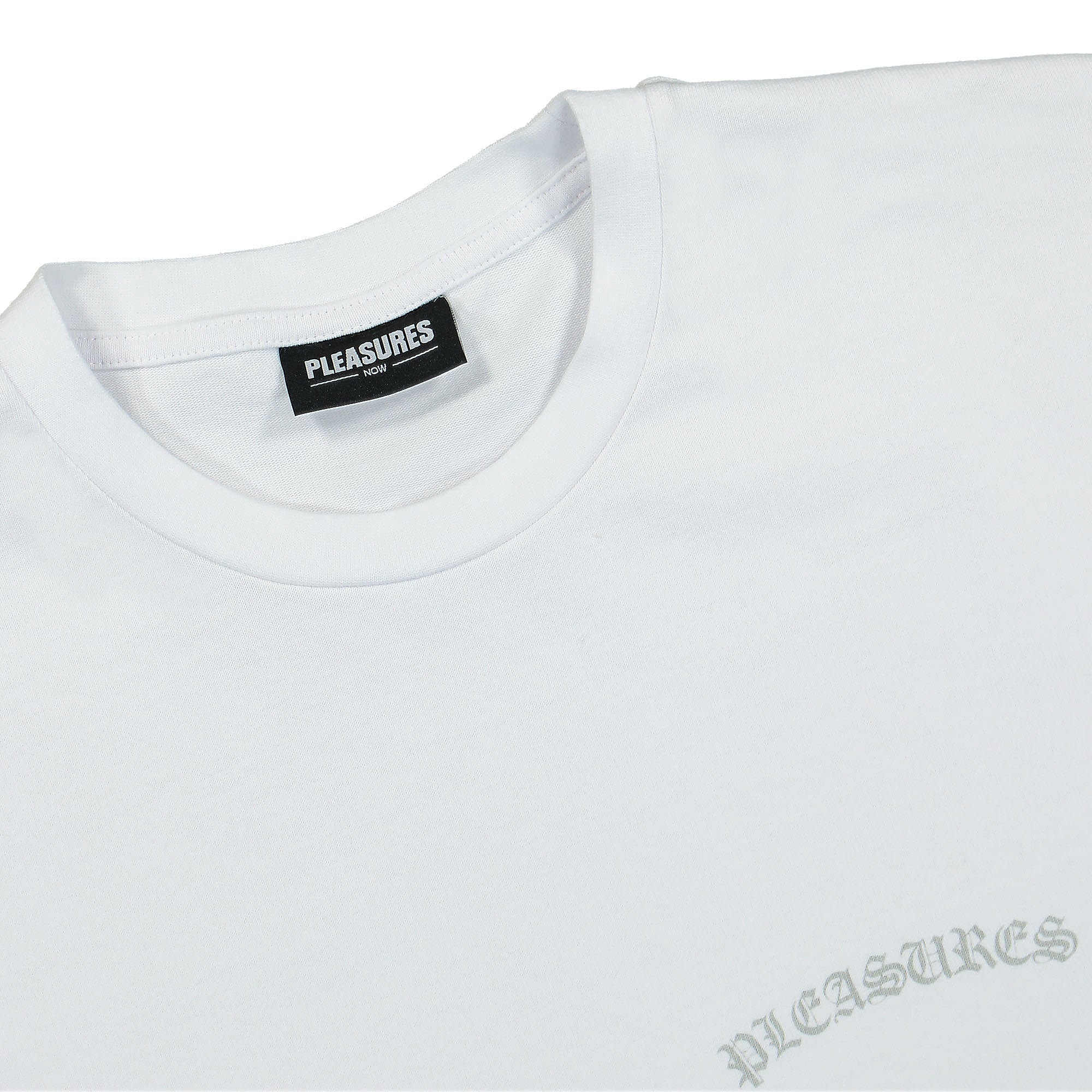 Pleasures Neural Heavyweight T-Shirt White T-Shirts Material | Overkill