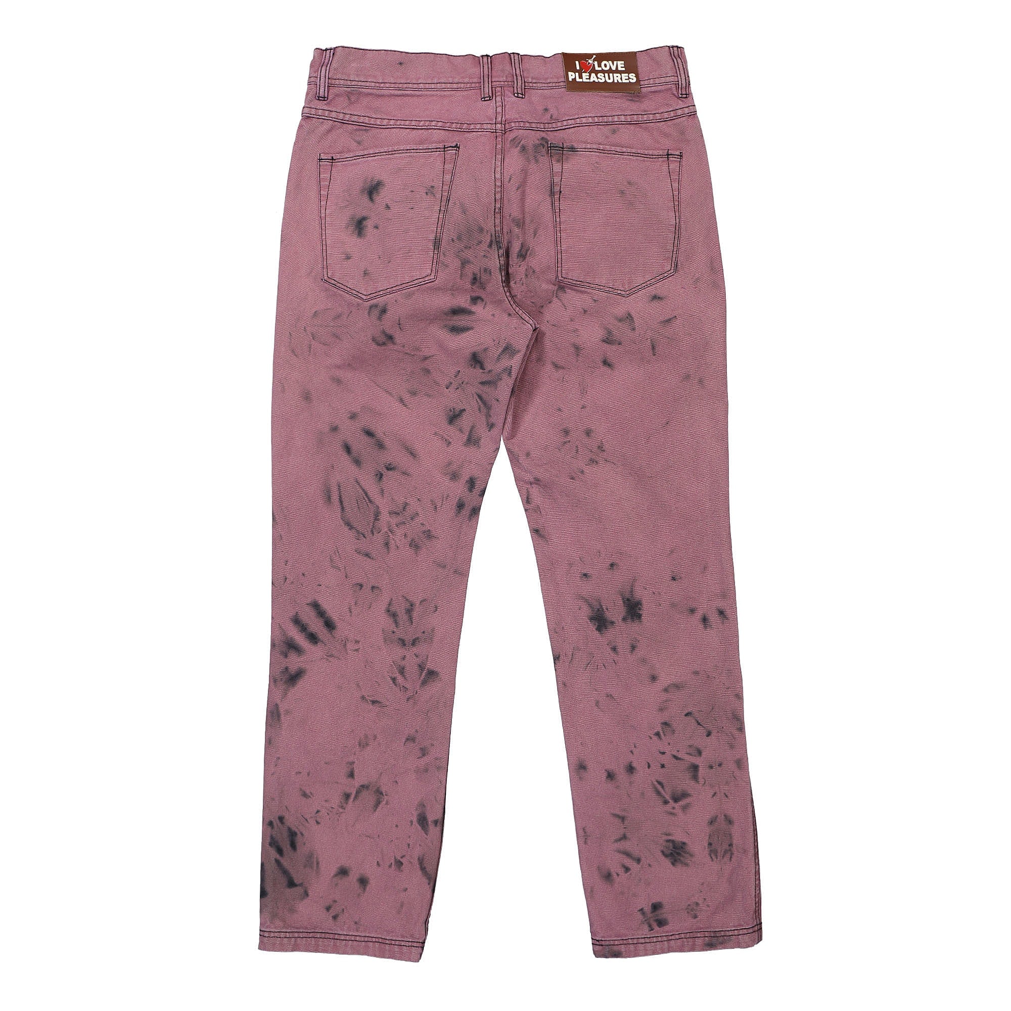 Pleasures Locust Twill Pant Purple Jeans Material | Overkill
