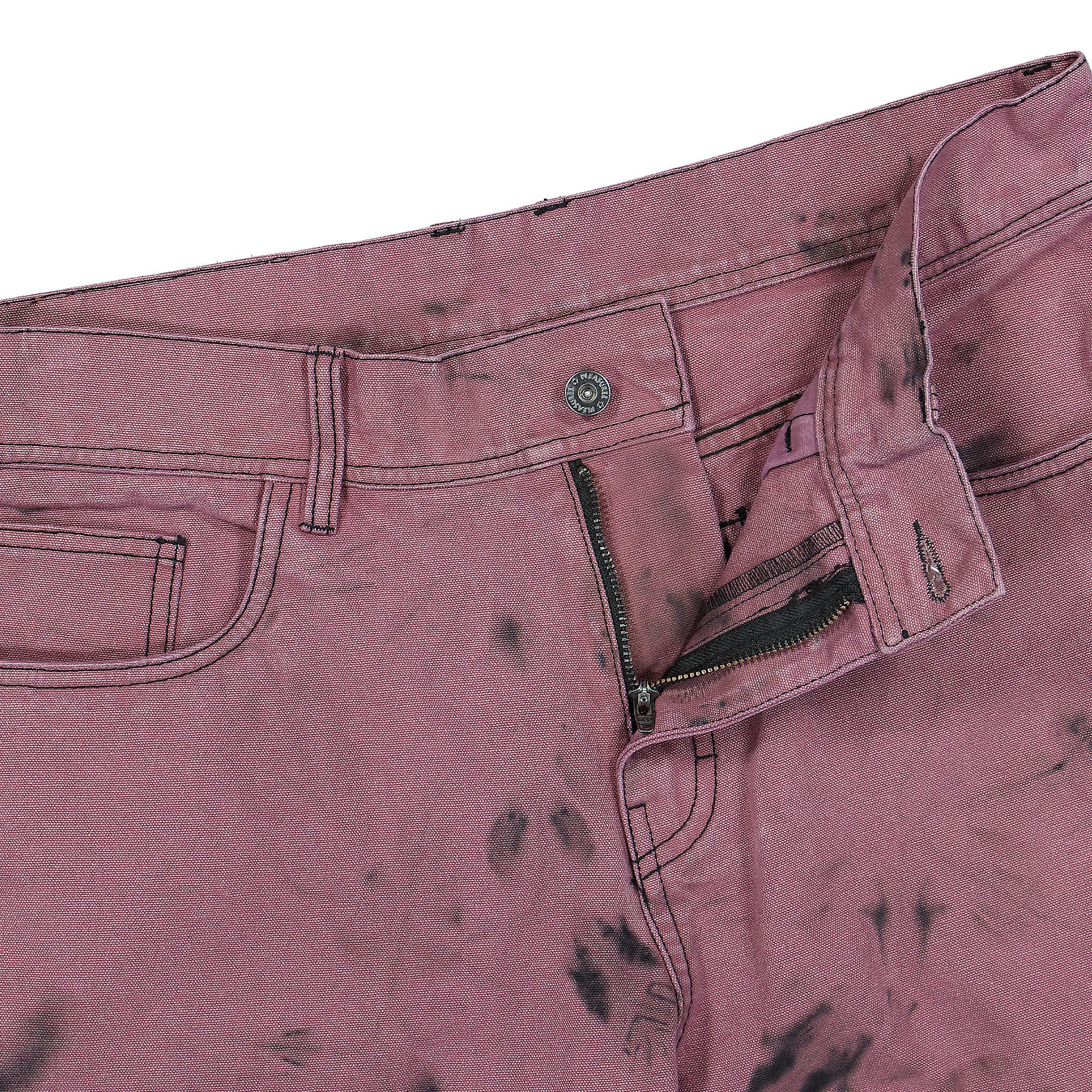Pleasures Locust Twill Pant Purple Jeans Detailfoto | Overkill