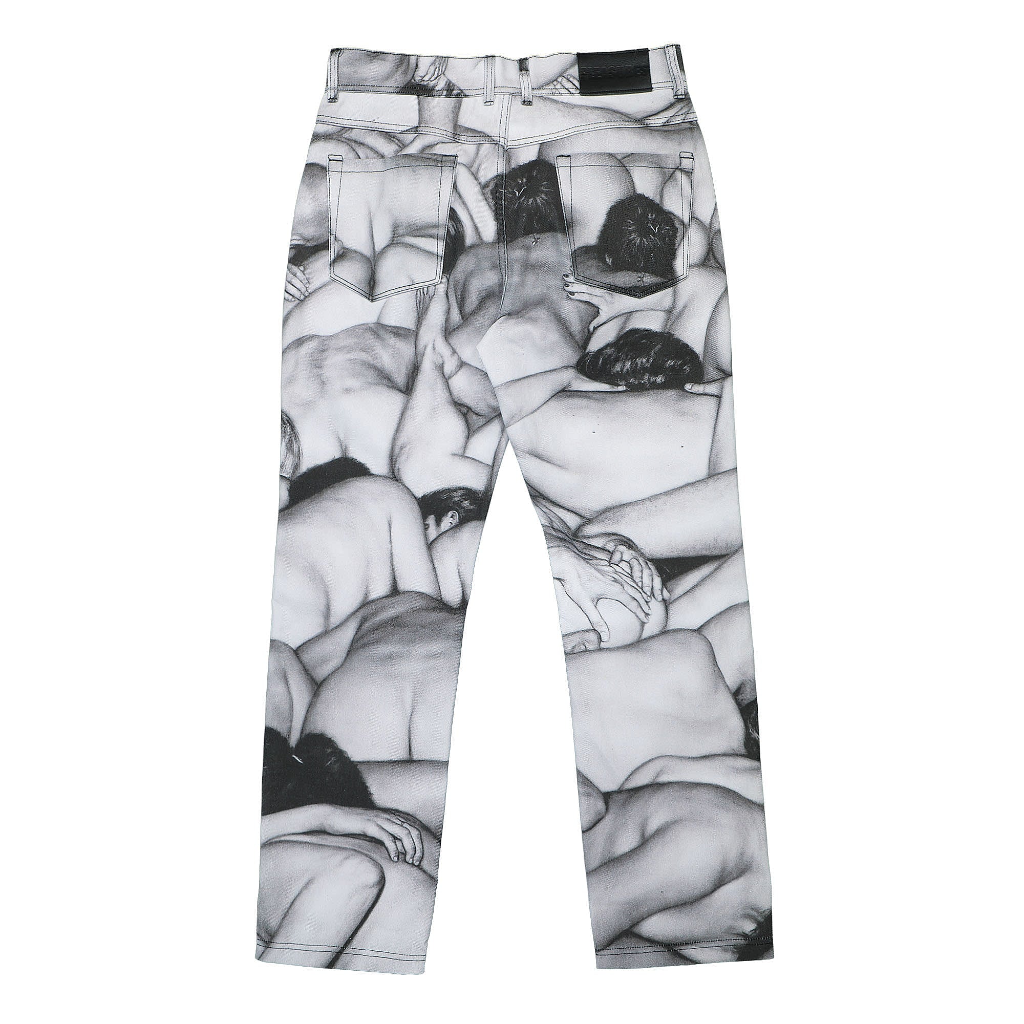 Pleasures Orgy Denim Pant Grey Jeans Material | Overkill
