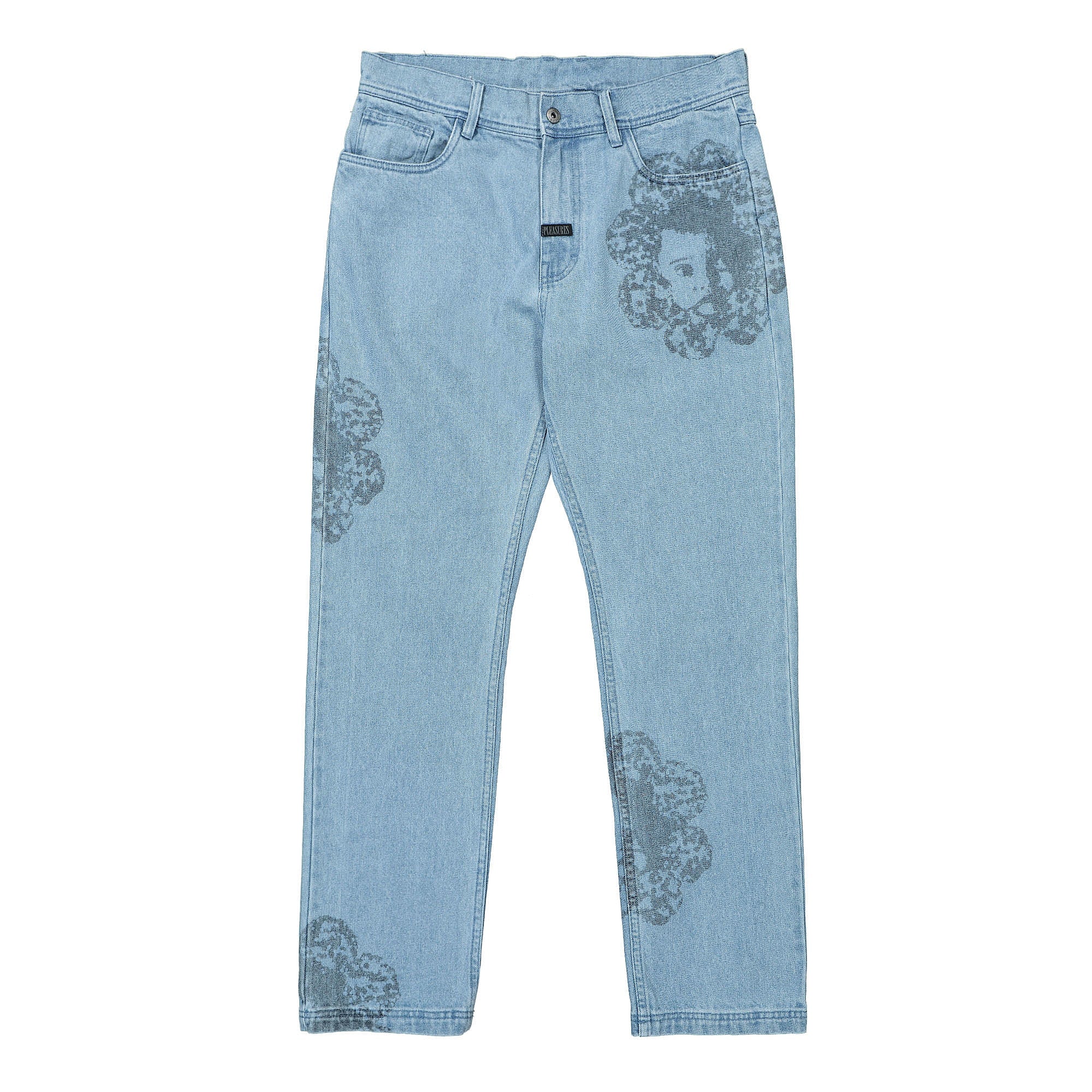 Pleasures Special Printed Denim Pant Washed Jeans P22SU028 | Overkill