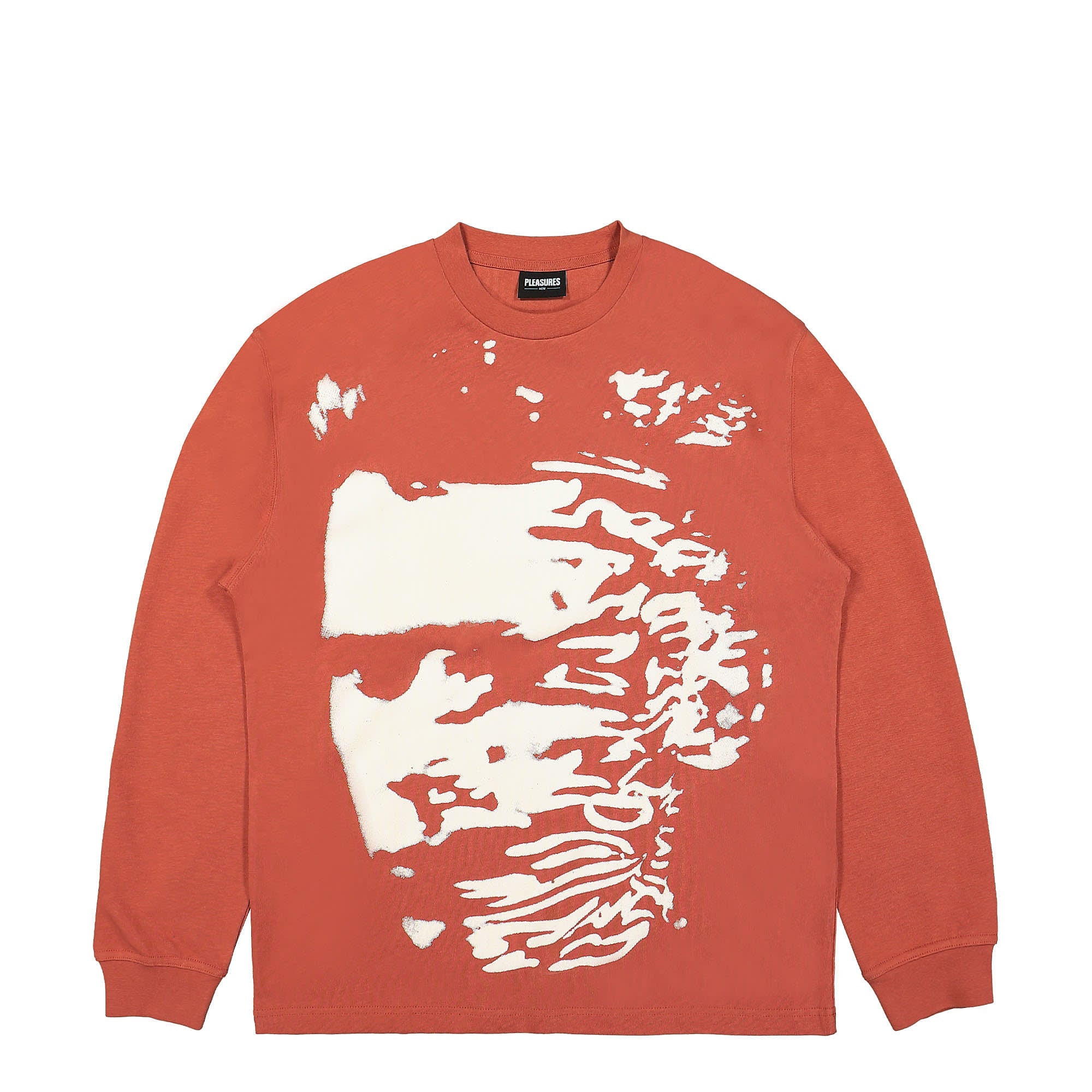 Pleasures Hated Longsleeve Brick Longsleeves P22W001 | Overkill